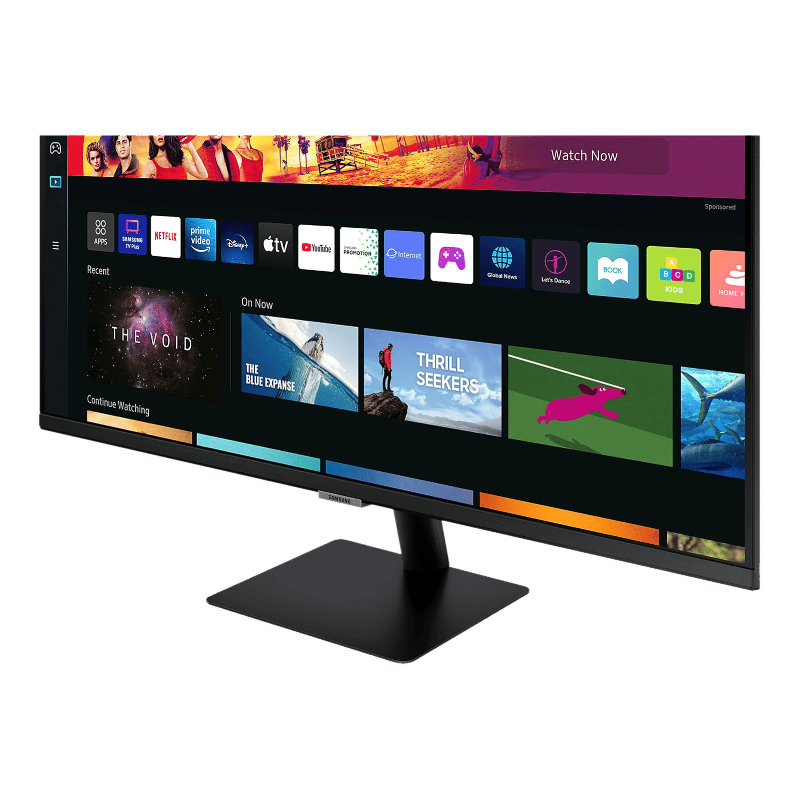 SAMSUNG 81.3 cm (32 inch) Ultra HD Flat Monitor (Auto Source Switch, 60Hz, LS32BM700UWXXL, Black)_16