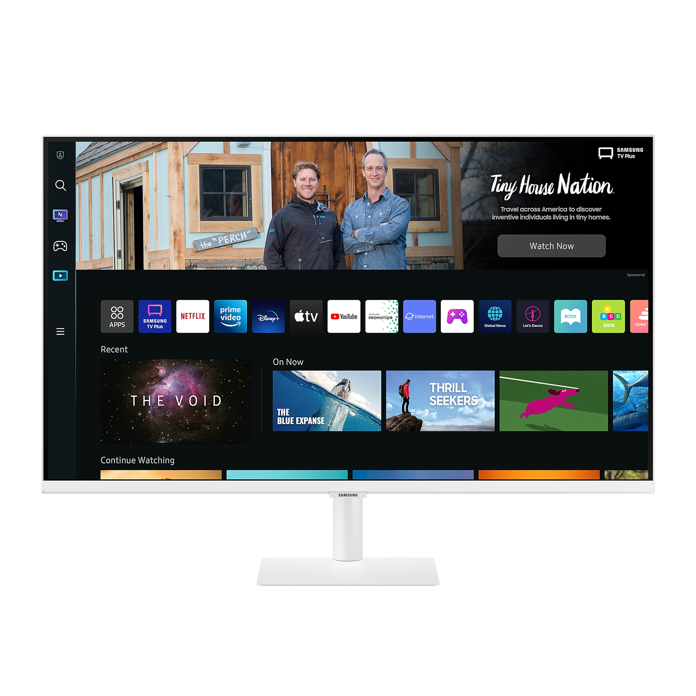 SAMSUNG M5 81.3 cm (32 inch) Full HD VA Panel LED Ultra Wide Monitor with Flicker-Free Technology_1