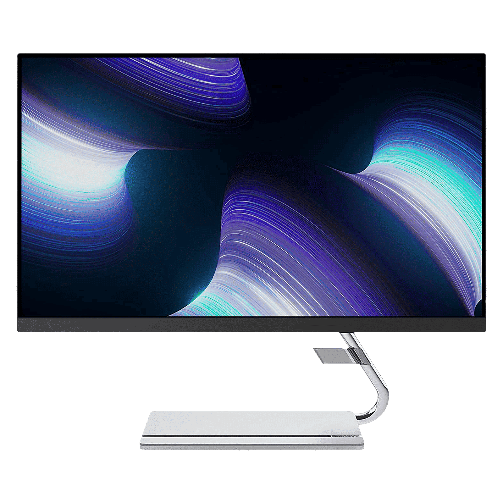 Lenovo Q24i-20 60.45 cm (23.8 inch) Full HD IPS Panel LCD 3-Side Near Edgeless Bezel Height Adjustable Monitor with AMD FreeSync Premium Technology_1