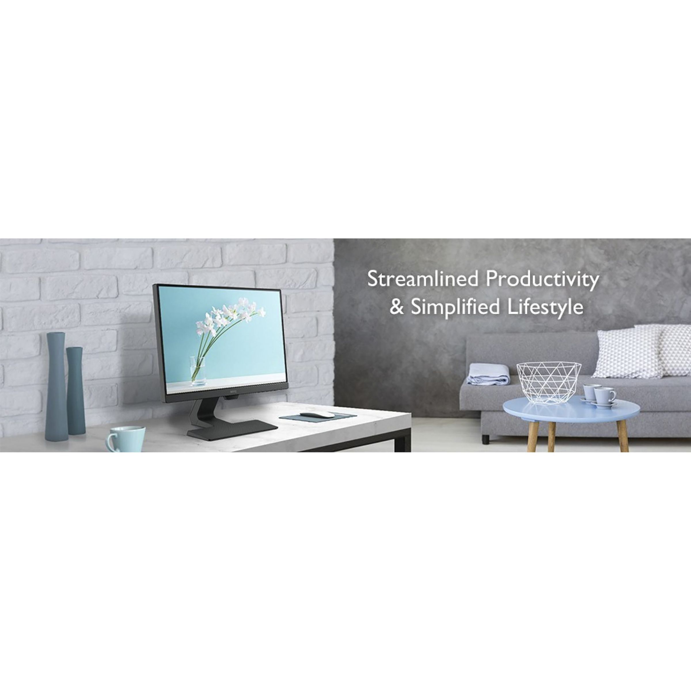 BenQ Home 54.61 cm (21.5 inch) Full HD VA Panel LED Ultra Slim Bezel Monitor with Brightness Intelligence Technology_9