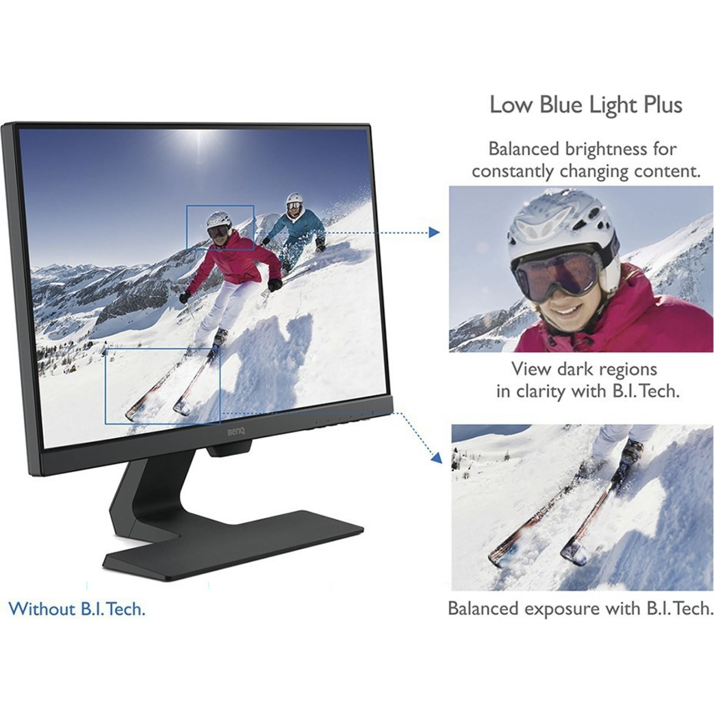 BenQ Home 54.61 cm (21.5 inch) Full HD VA Panel LED Ultra Slim Bezel Monitor with Brightness Intelligence Technology_14