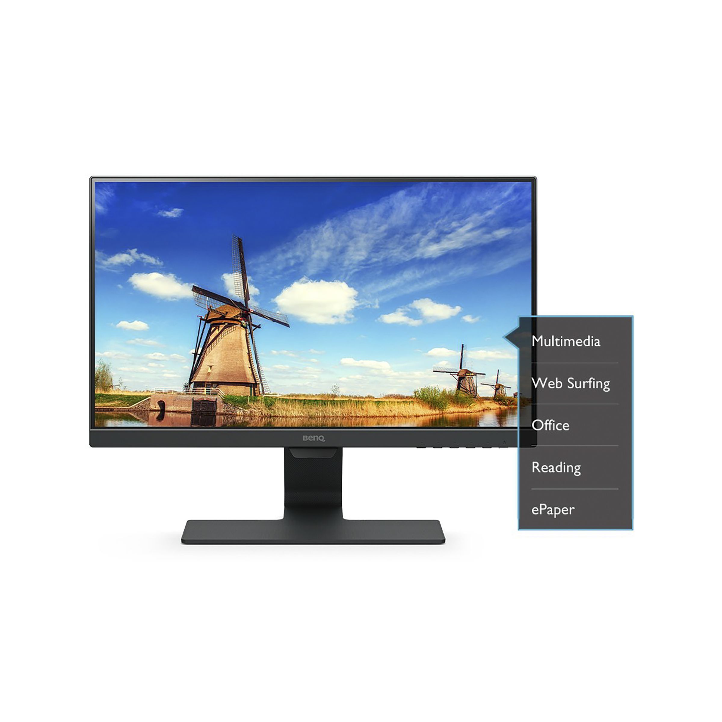 BenQ Home 54.61 cm (21.5 inch) Full HD IPS Panel LED Ultra Slim Bezel Monitor with Brightness Intelligence Technology_11