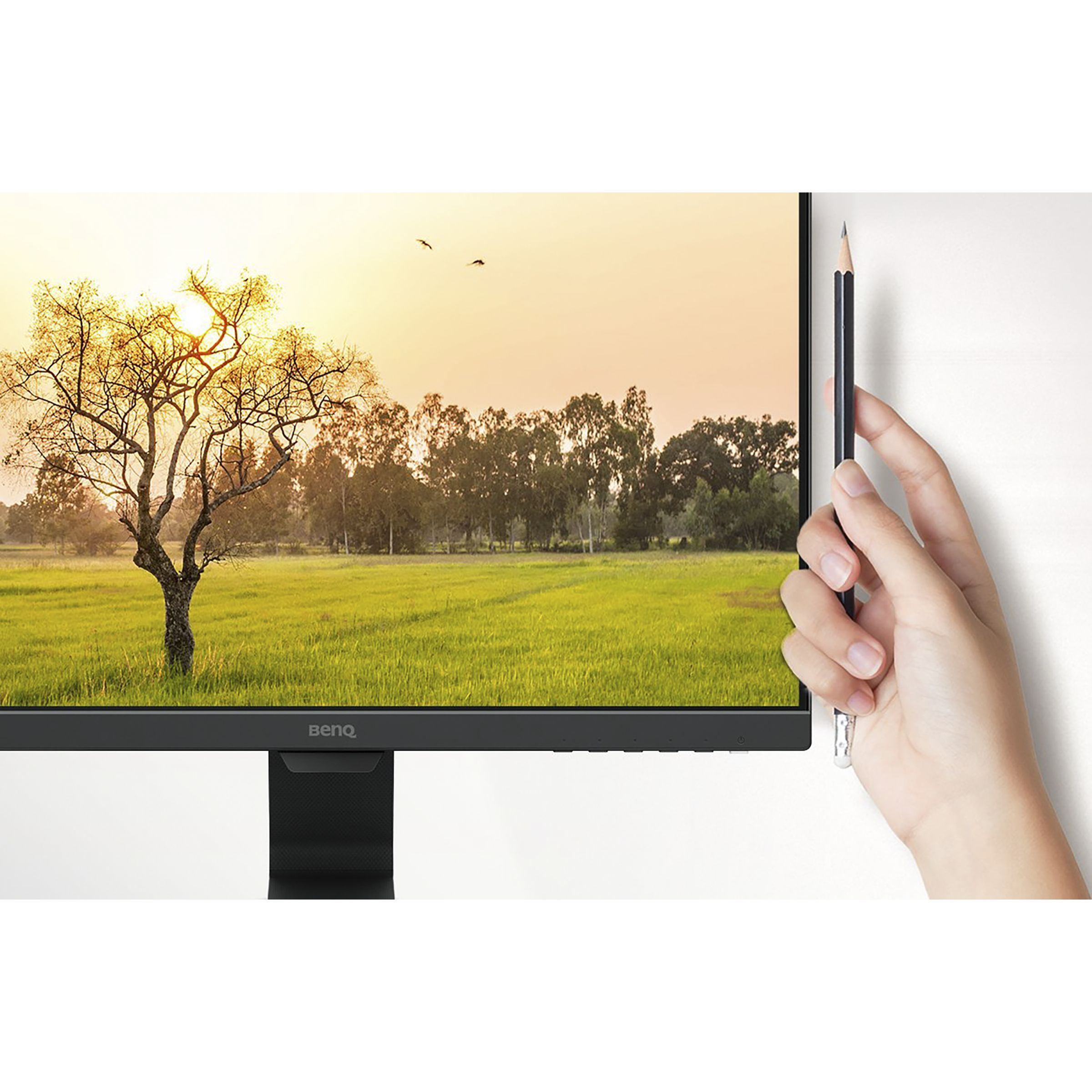 BenQ Home 54.61 cm (21.5 inch) Full HD IPS Panel LED Ultra Slim Bezel Monitor with Brightness Intelligence Technology_15