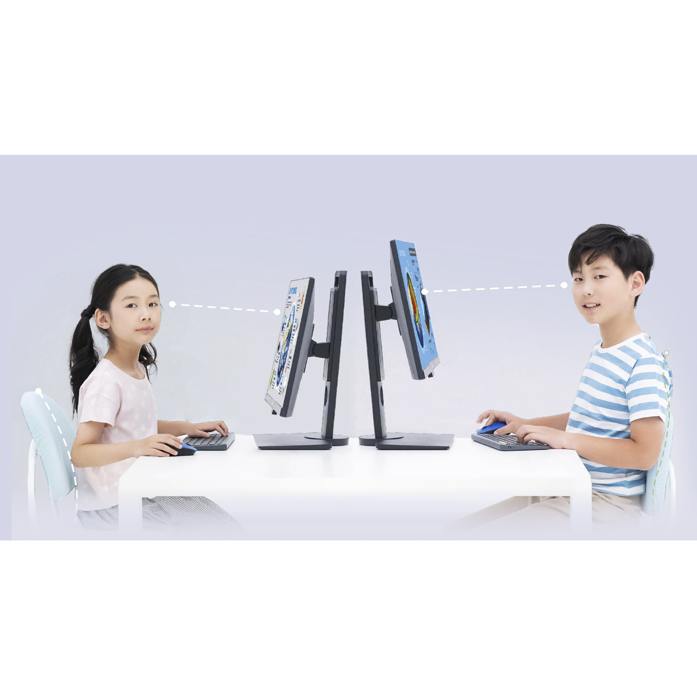 BenQ Home 68.58 cm (27 inch) Full HD IPS Panel LED Ultra Slim Bezel Height Adjustable Monitor with Brightness Intelligence Technology_14