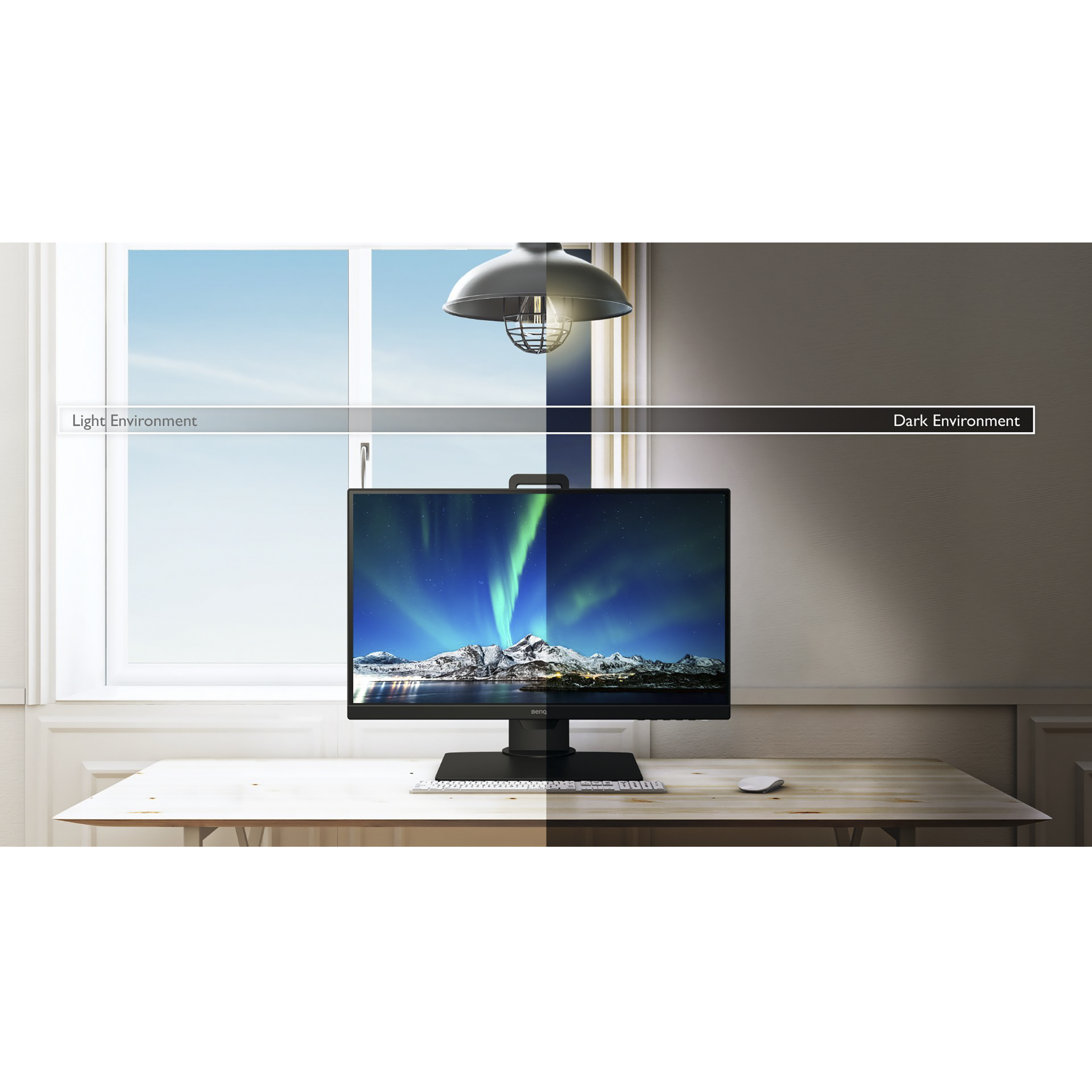 BenQ Home 68.58 cm (27 inch) Full HD IPS Panel LED Ultra Slim Bezel Height Adjustable Monitor with Brightness Intelligence Technology_20