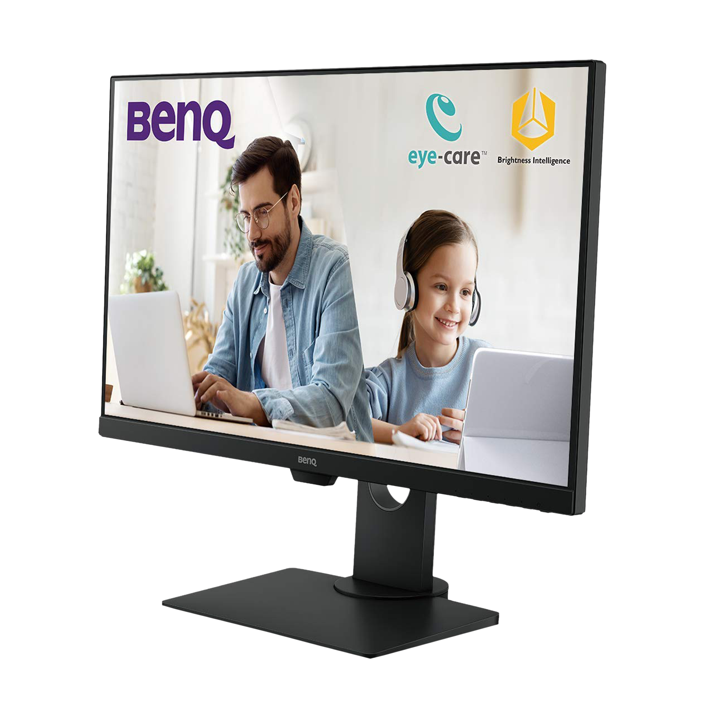 BenQ Home 68.58 cm (27 inch) Full HD IPS Panel LED Ultra Slim Bezel Height Adjustable Monitor with Brightness Intelligence Technology_5