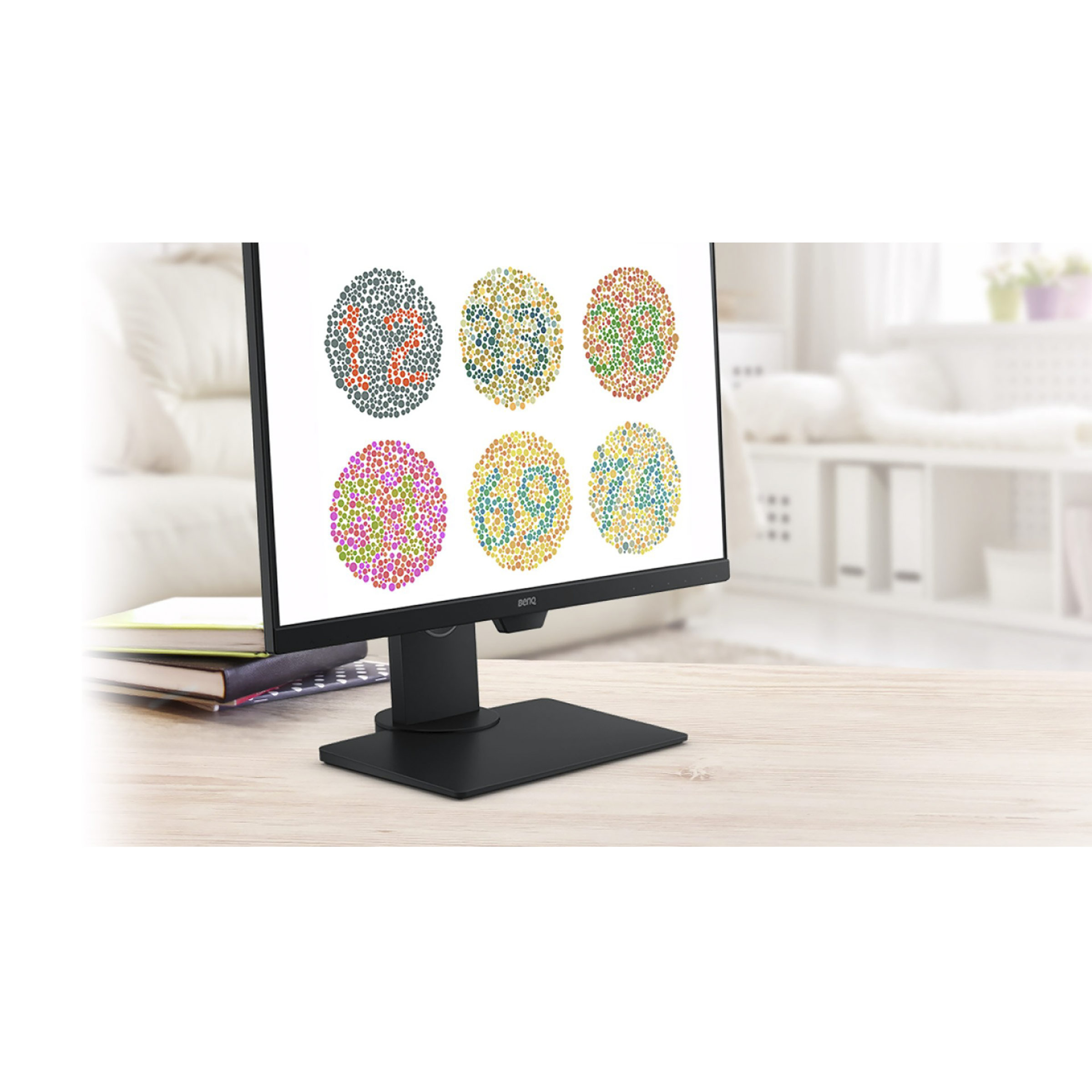 BenQ Home 68.58 cm (27 inch) Full HD IPS Panel LED Ultra Slim Bezel Height Adjustable Monitor with Brightness Intelligence Technology_9