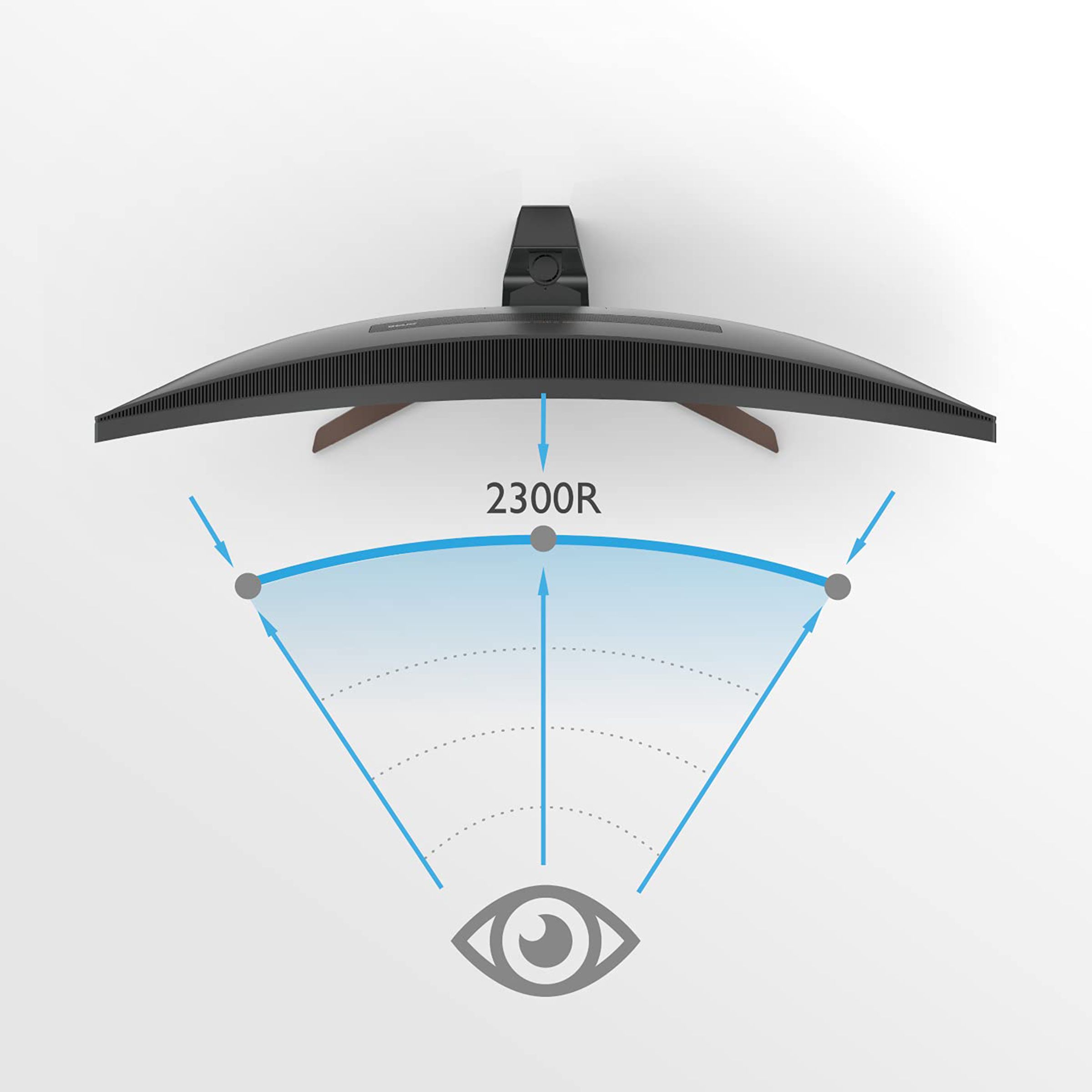 BenQ 95.25 cm (37.5 inch) WQHD IPS Panel LED Curved Height Adjustable Gaming Monitor with Flicker-Free Technology_10