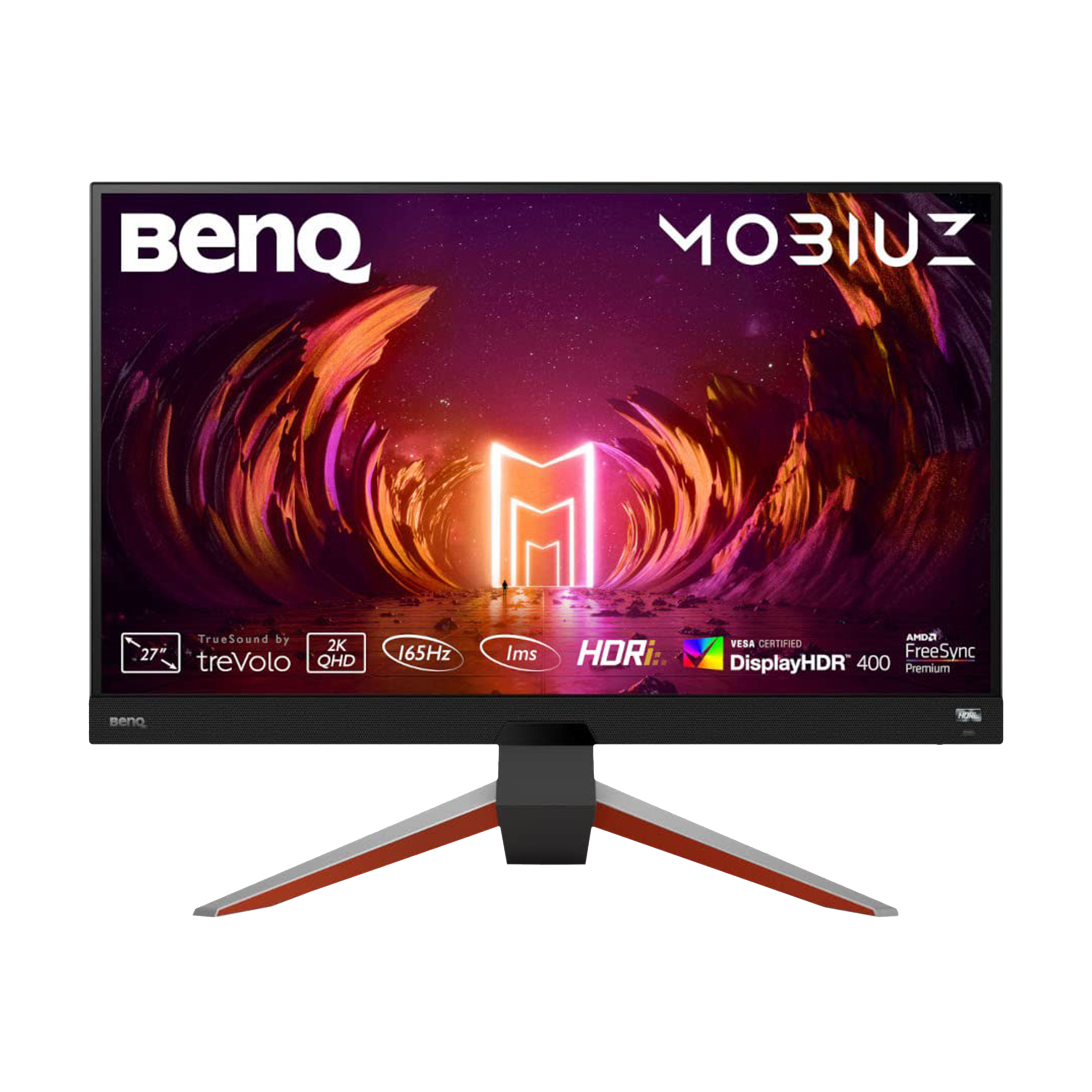 BenQ MOBIUZ 68.58 cm (27 inch) QHD IPS Panel LED Bezel-Less Height Adjustable Gaming Monitor with Flicker-Free Technology_1