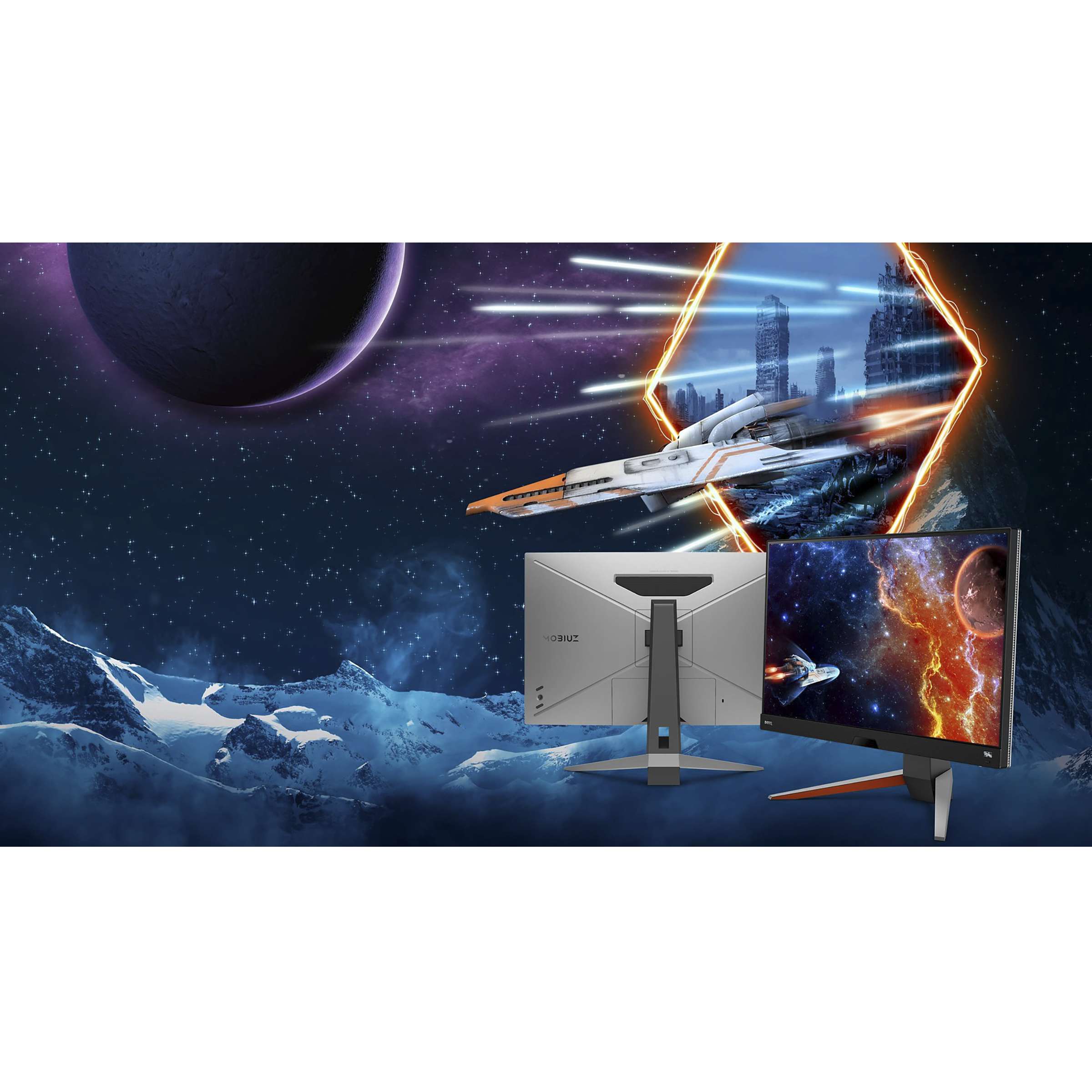 BenQ MOBIUZ 68.58 cm (27 inch) QHD IPS Panel LED Bezel-Less Height Adjustable Gaming Monitor with Flicker-Free Technology_11