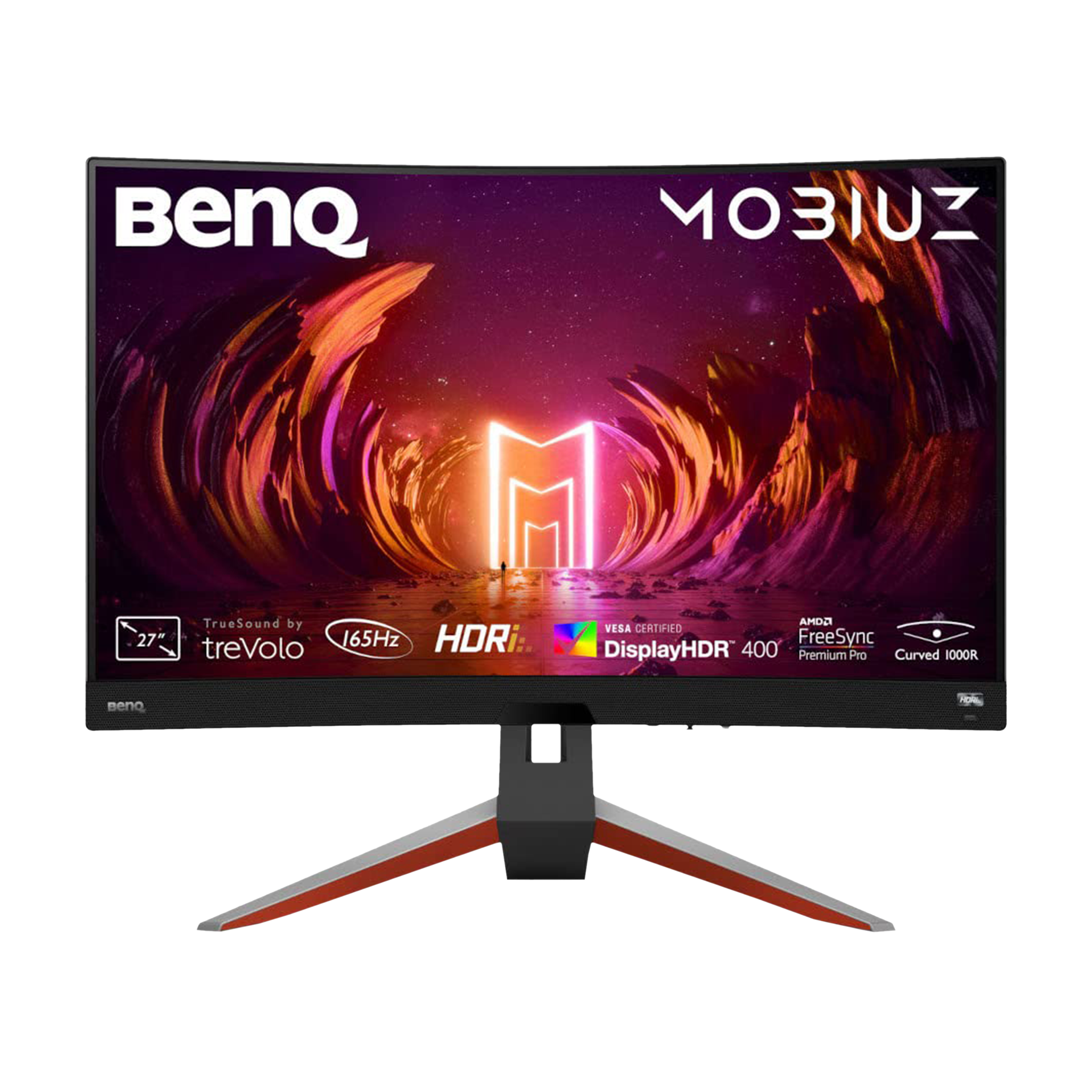 BenQ MOBIUZ 68.58 cm (27 inch) QHD VA Panel LED Curved Height Adjustable Gaming Monitor with Flicker-Free Technology_1