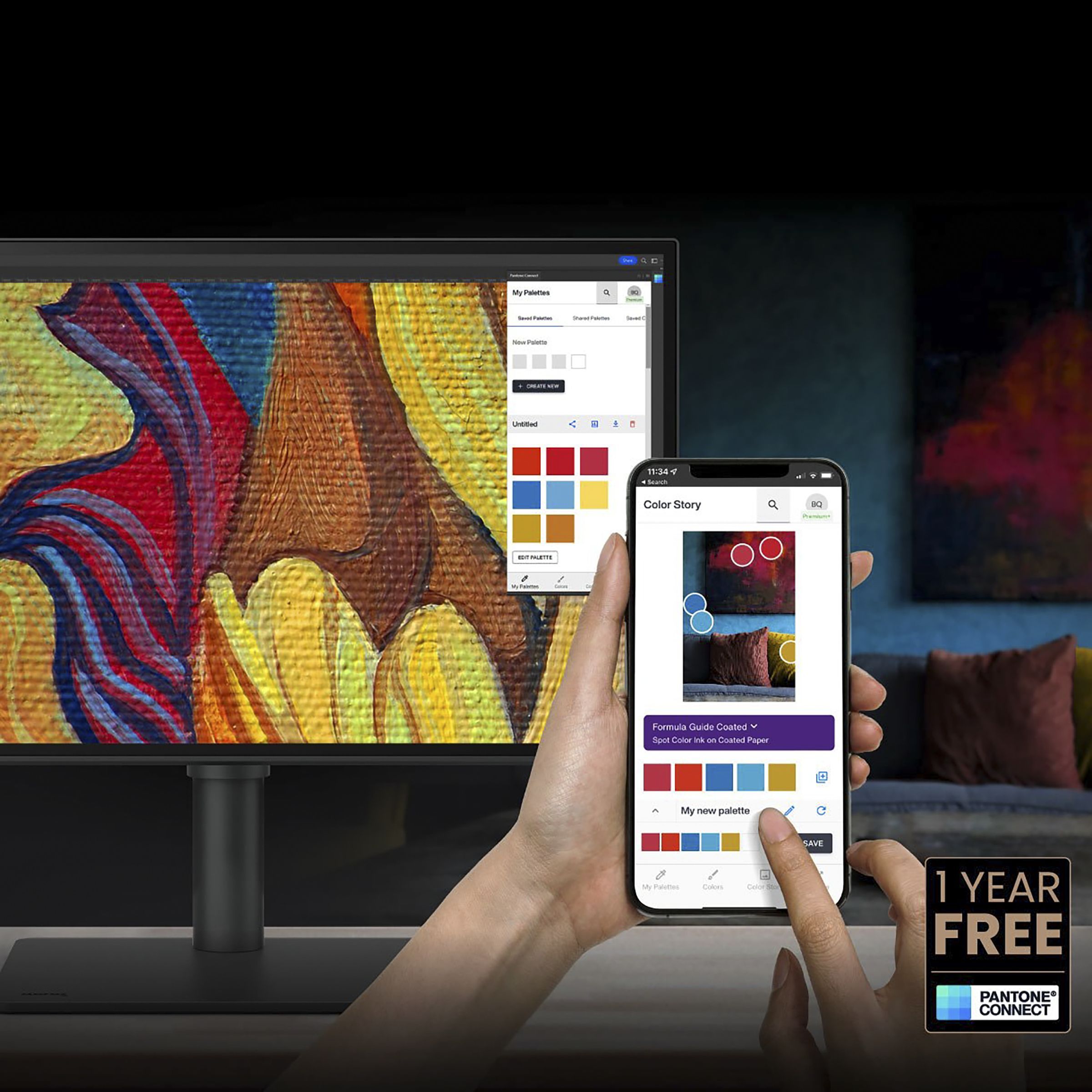 BenQ DesignVue 63.5 cm (25 inch) QHD IPS Panel LED Thin Bezel Height Adjustable Monitor with AQCOLOR Technology BenQ DesignVue 63.5 cm (25 inch) QHD IPS Panel LED Thin Bezel Height Adjustable Monitor with AQCOLOR Technology_16