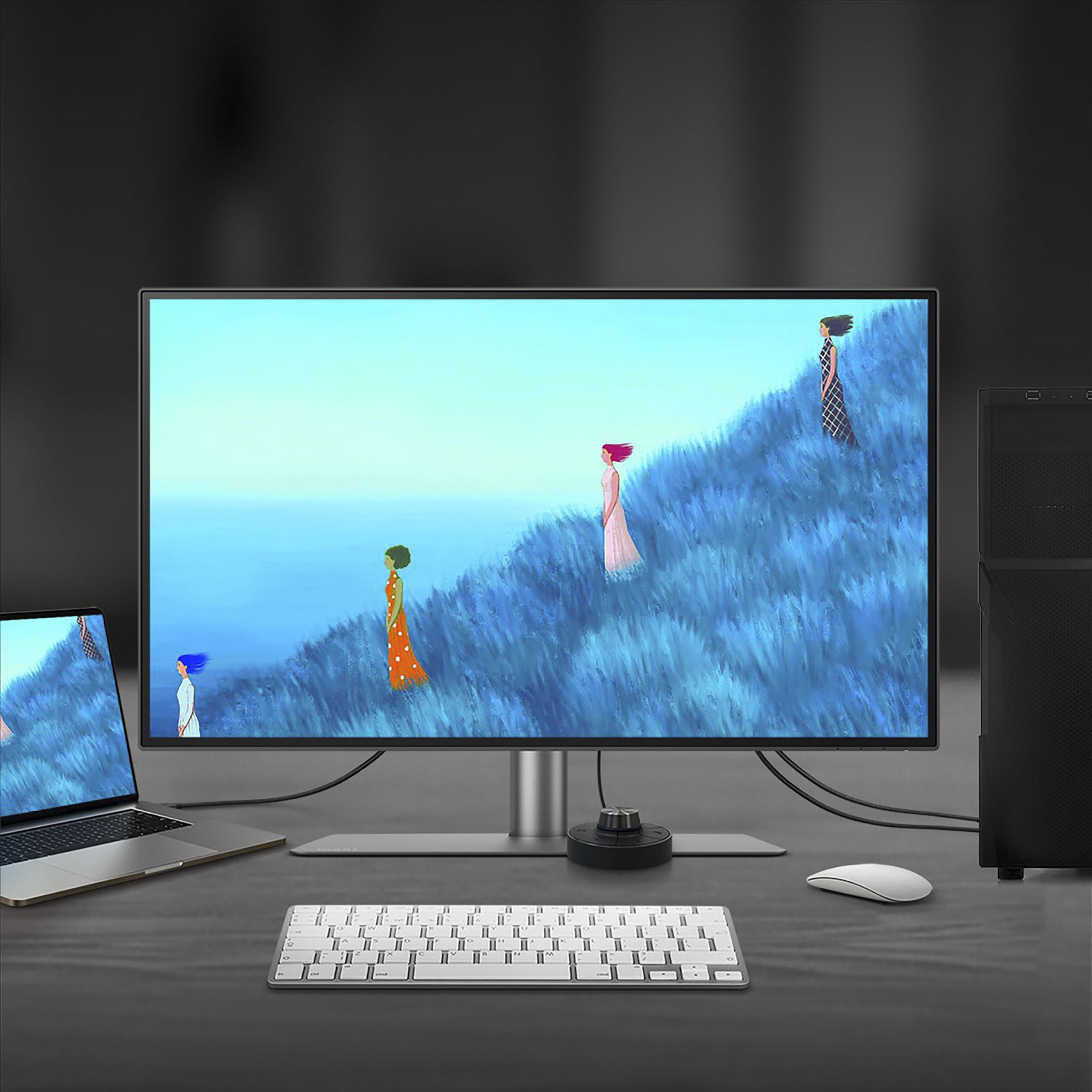 BenQ DesignVue 81.28 cm (32 inch) 4K Ultra HD IPS Panel LCD Height Adjustable Monitor with Flicker-Free Technology_11