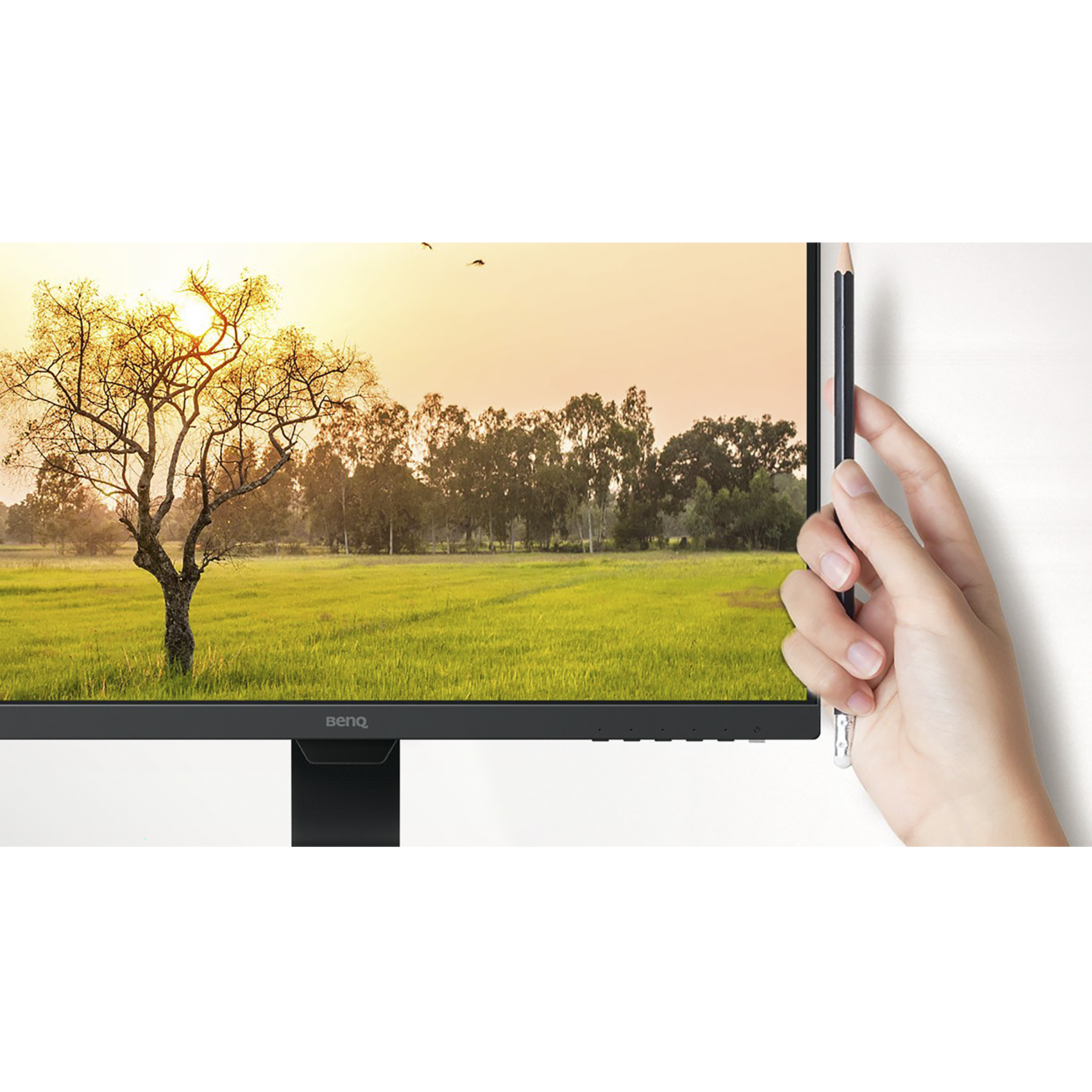 BenQ 60.45 cm (23.8 inch) Full HD IPS Panel LCD Ultra Slim Bezel Monitor with Flicker-Free Technology_15