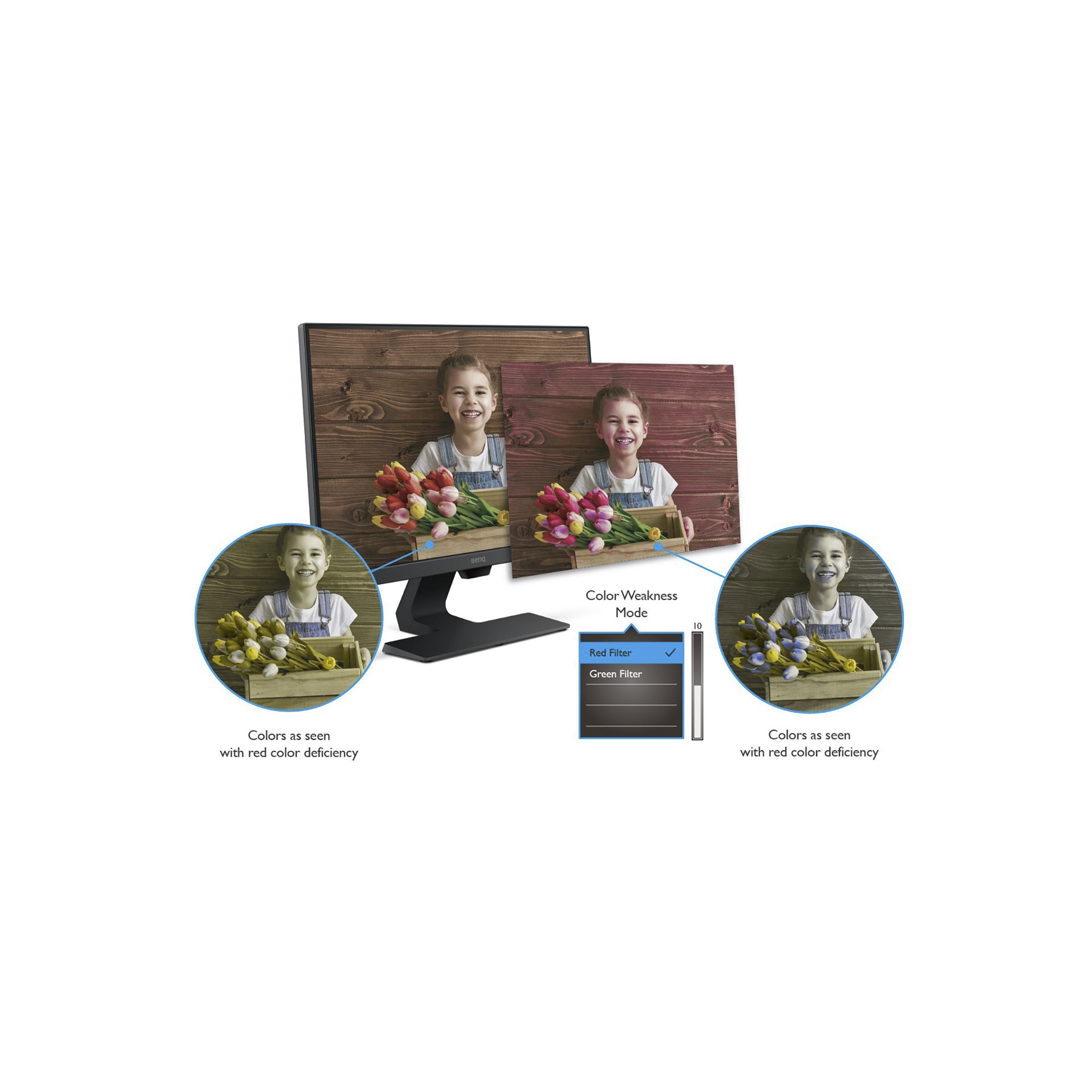 BenQ 60.45 cm (23.8 inch) Full HD IPS Panel LCD Ultra Slim Bezel Monitor with Flicker-Free Technology_18