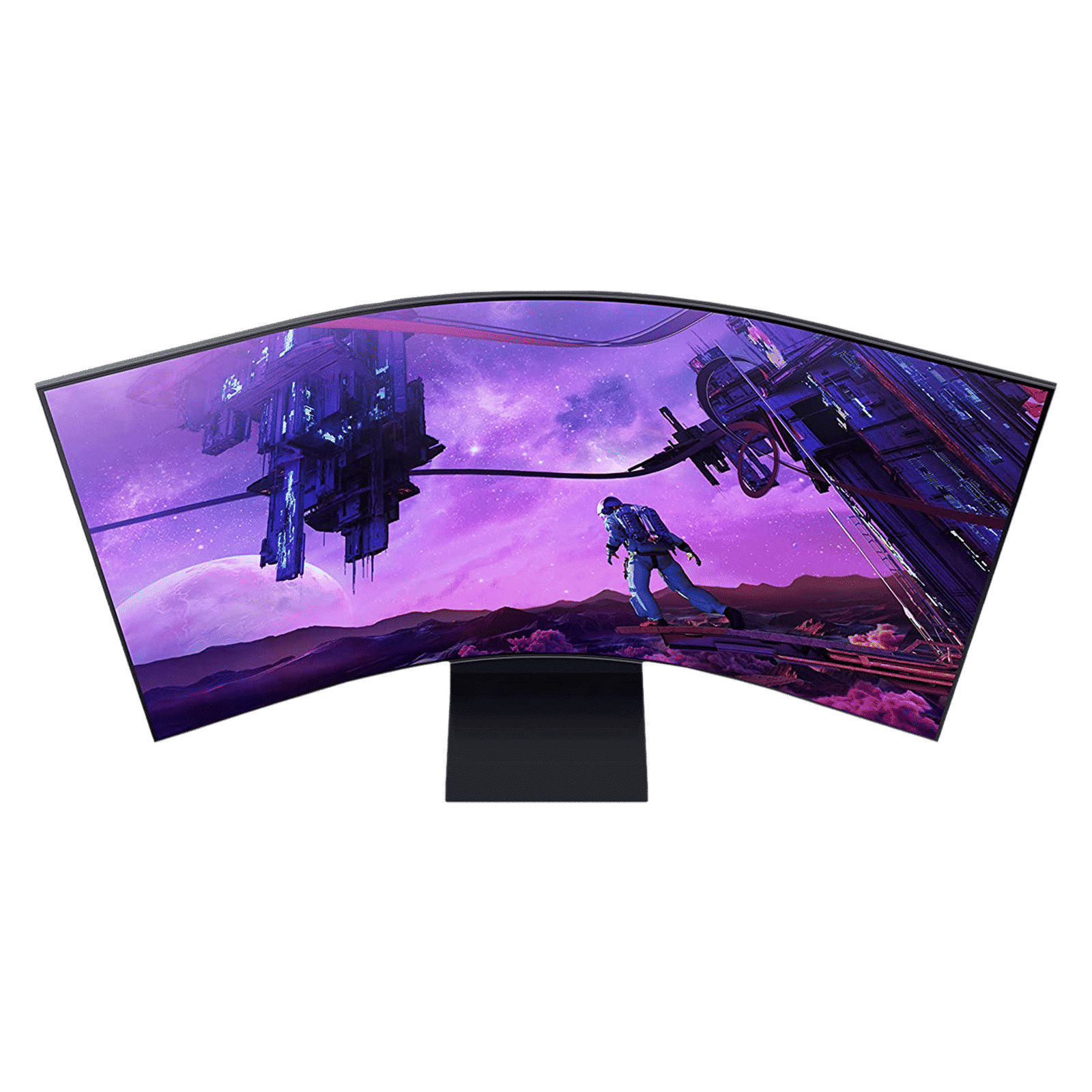 SAMSUNG Odyssey Ark 138.8 cm (55 inch) Ultra HD 4K VA Panel Mini-LED Curved Height Adjustable Gaming Monitor with Quantum Matrix Technology SAMSUNG Odyssey Ark 138.8 cm (55 inch) Ultra HD 4K VA Panel Mini-LED Curved Height Adjustable Gaming Monitor with Quantum Matrix Technology_14