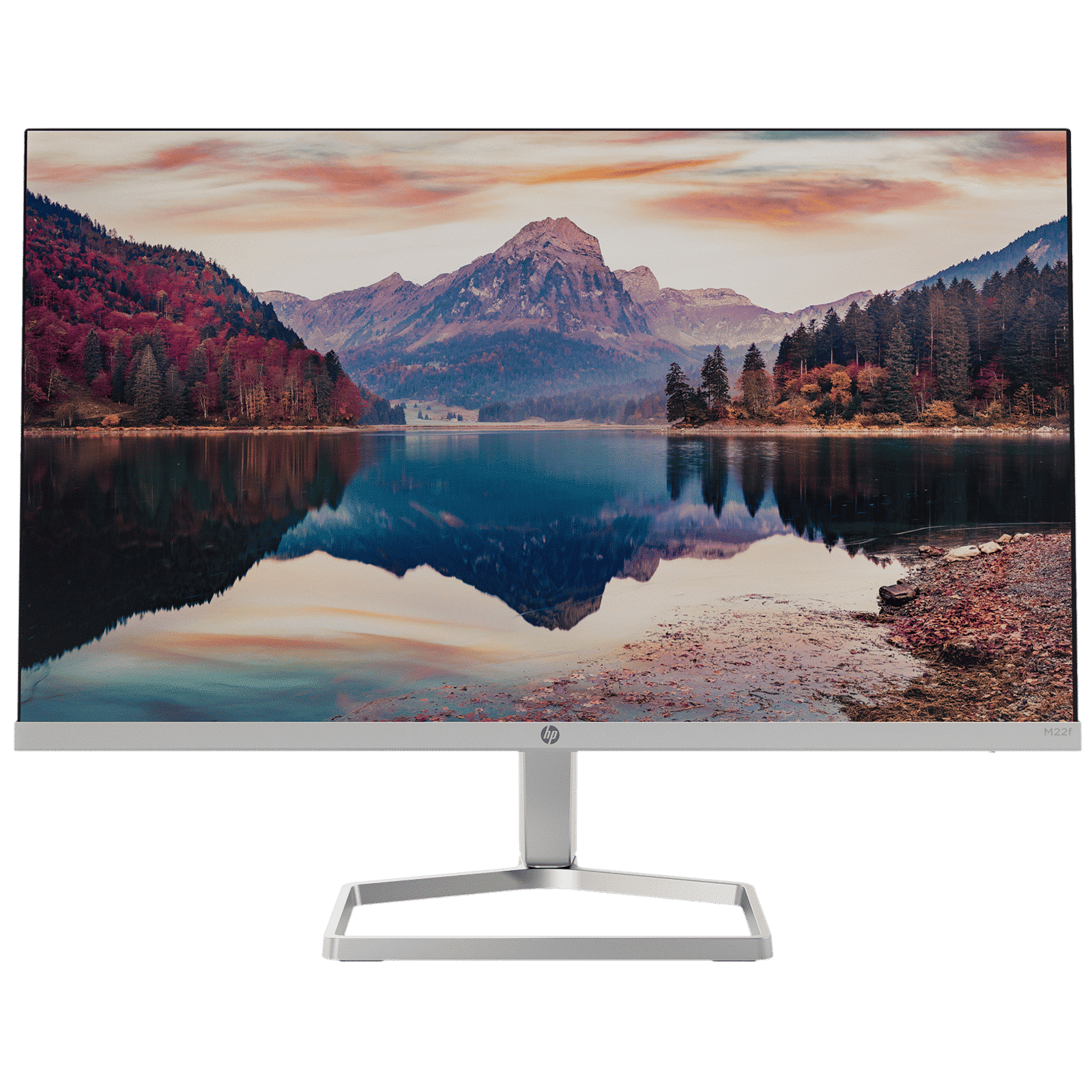 HP M22f 54.6cm (21.5 Inches) Full HD IPS Monitor (AMD FreeSync, HDMI + VGA, 75 Hz, 2E2Y3A6, Silver)_1