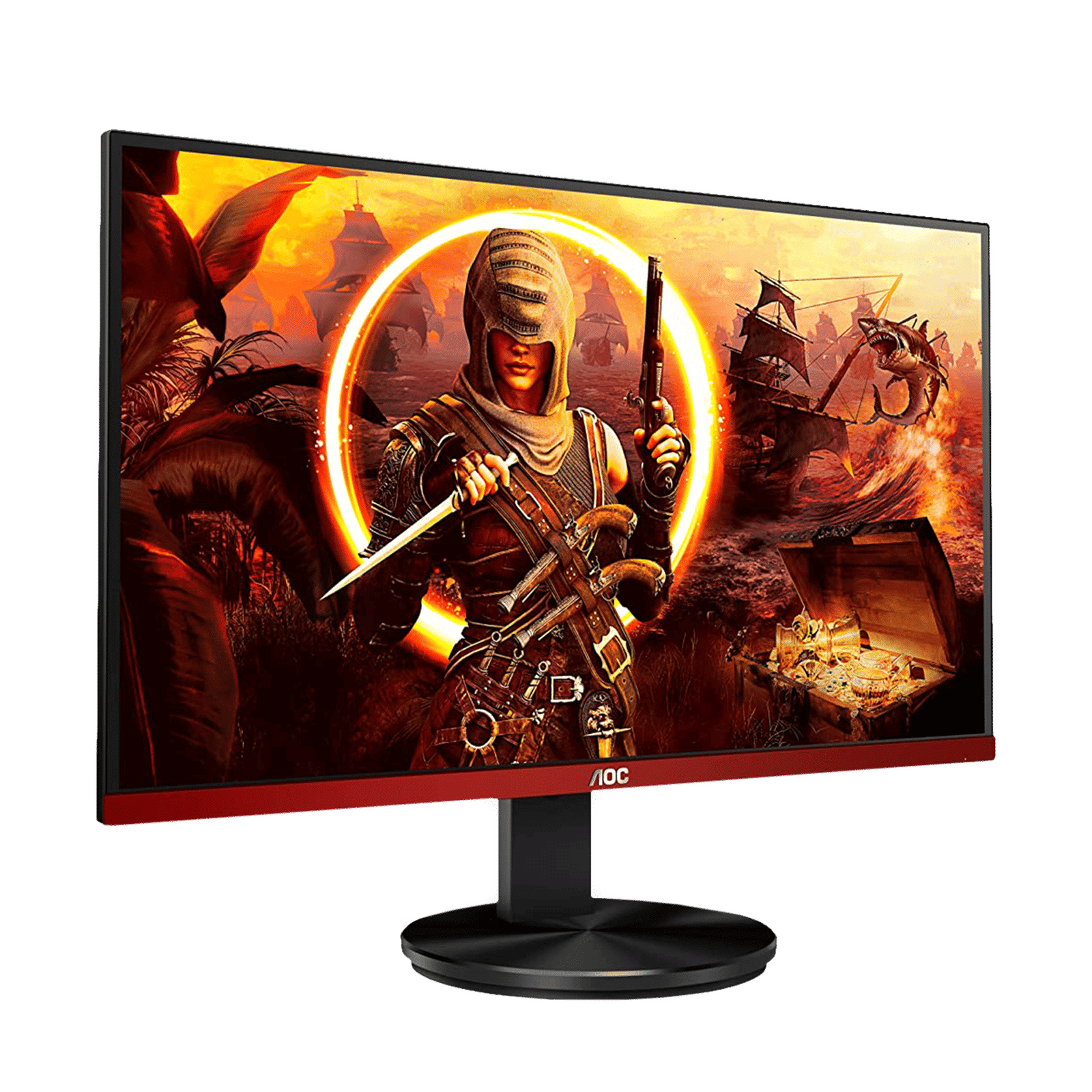 AOC 60.45 cm (23.8 inch) Full HD VA Panel WLED Gaming Monitor with Flicker Free Technology_6