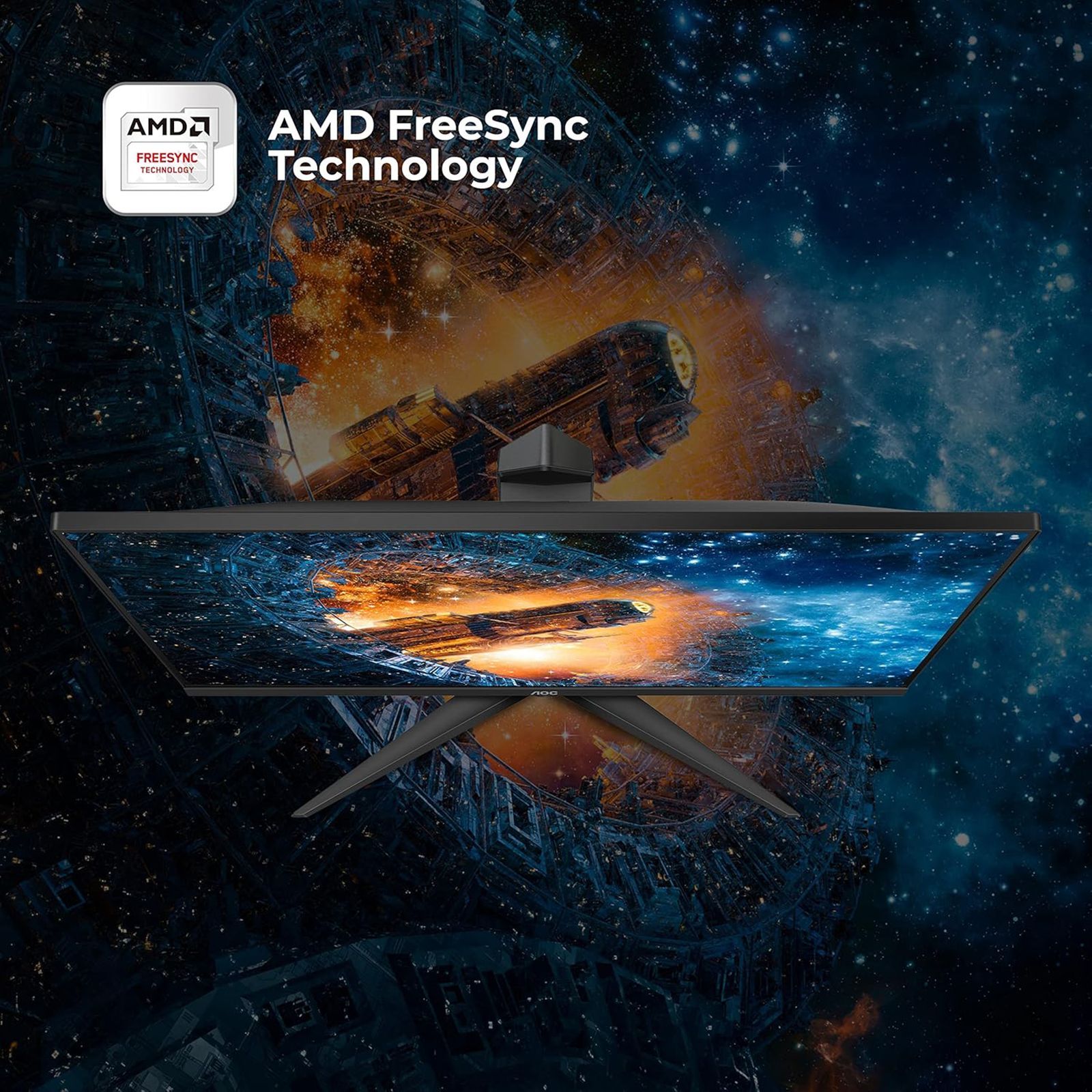 AOC 60.45 cm (23.8 inch) Full HD IPS Panel WLED Height Adjustable Gaming Monitor with Flicker Free Technology_15