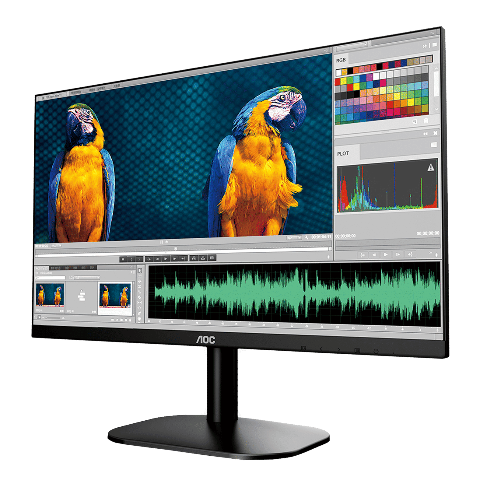 AOC 68.58 cm (27 inch) Full HD IPS Panel WLED Monitor with Ultra Slim_5