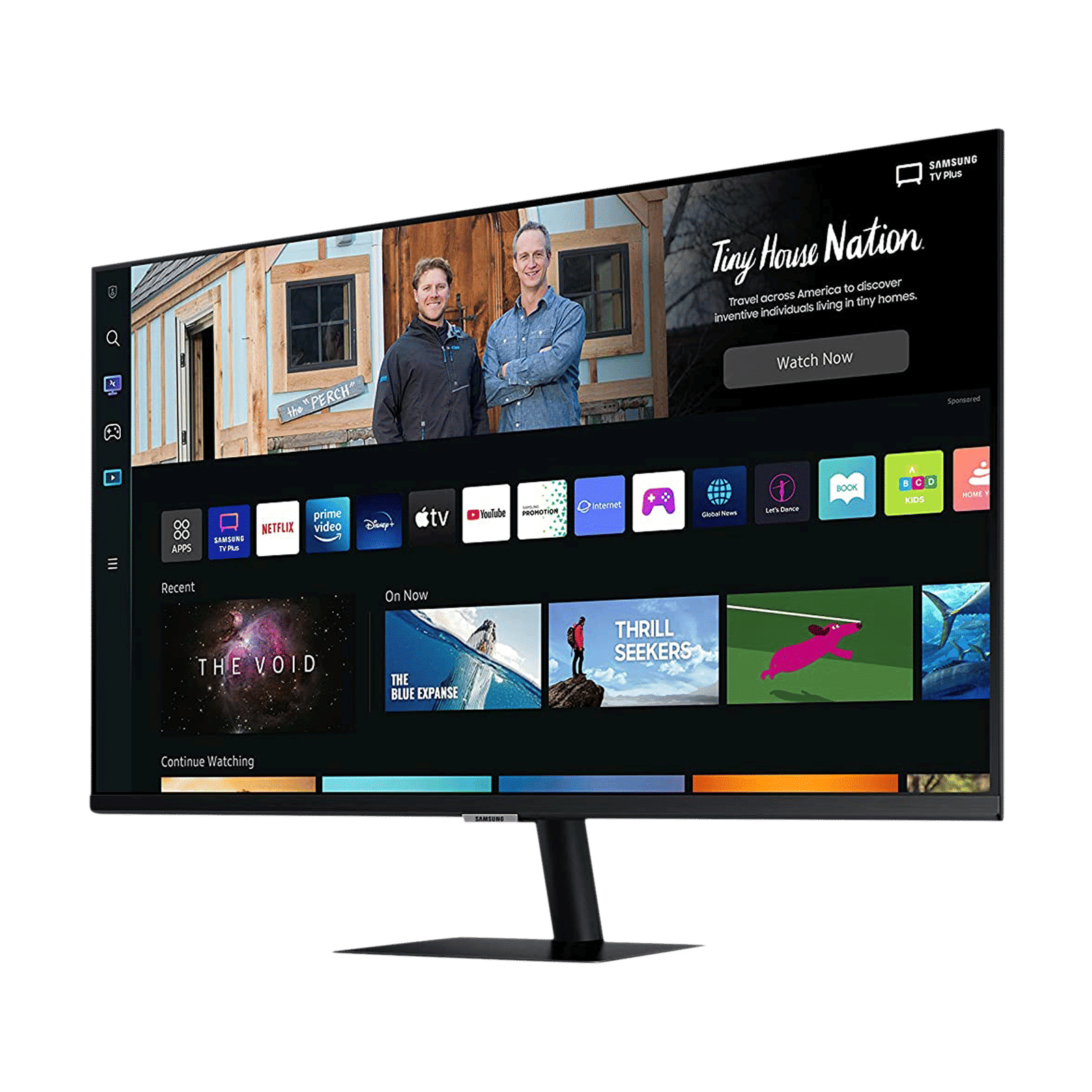 SAMSUNG M5 68.6 cm (27 inch) Full HD VA Panel LED Ultra Wide Smart Monitor with Smart TV Experience_4