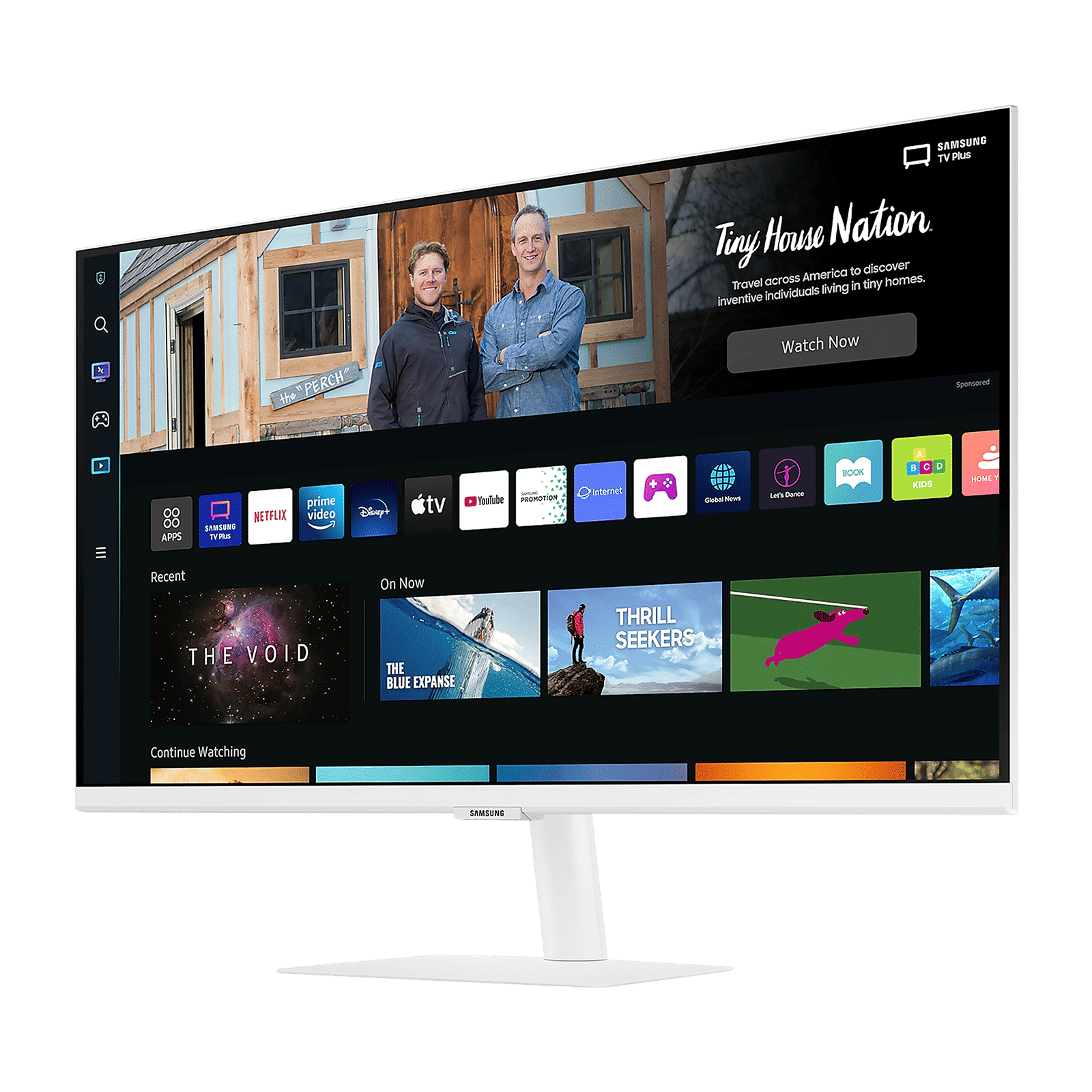 SAMSUNG M5 68.6 cm (27 inch) Full HD VA Panel LED Ultra Wide Smart Monitor with Smart TV Experience_5