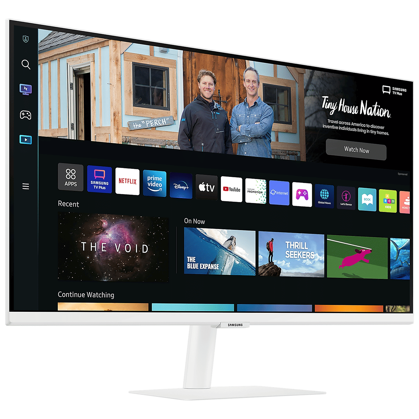 SAMSUNG M5 68.6 cm (27 inch) Full HD VA Panel LED Ultra Wide Smart Monitor with Smart TV Experience_6