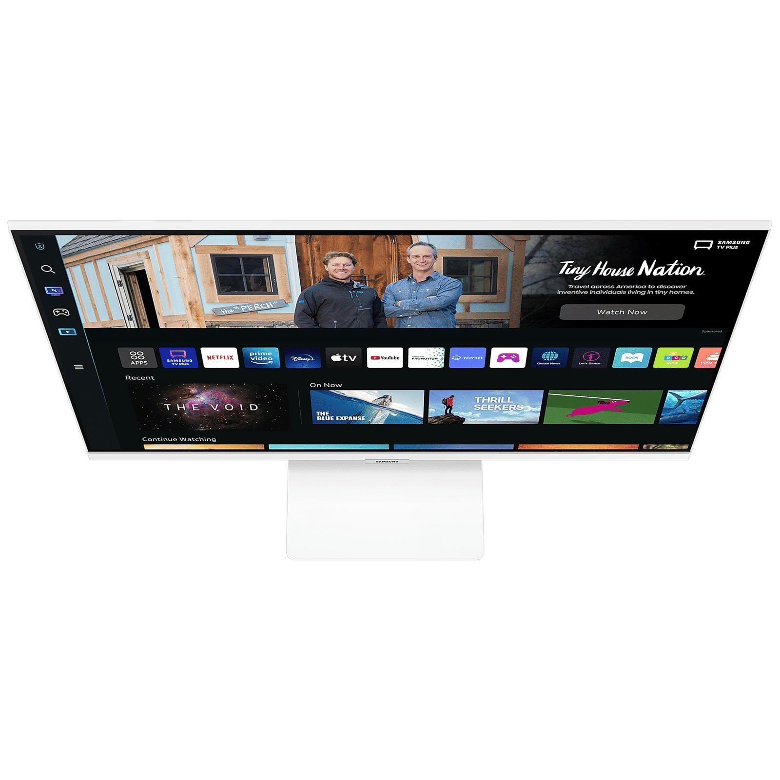 SAMSUNG M5 68.6 cm (27 inch) Full HD VA Panel LED Ultra Wide Smart Monitor with Smart TV Experience_10