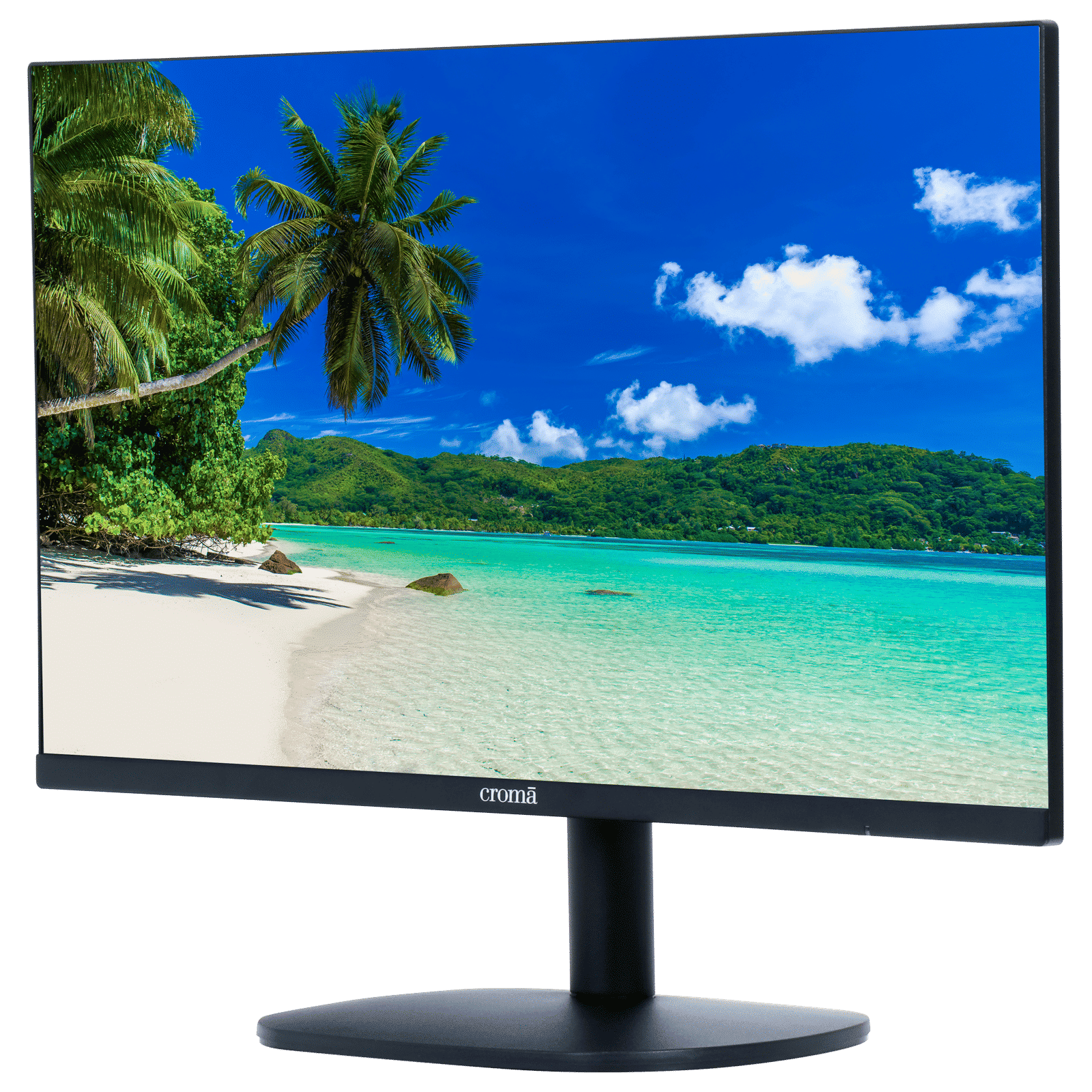 Croma 69 cm (27 inch) Full HD Flat Panel Thin Bezel Monitor with Built-In Speakers_5
