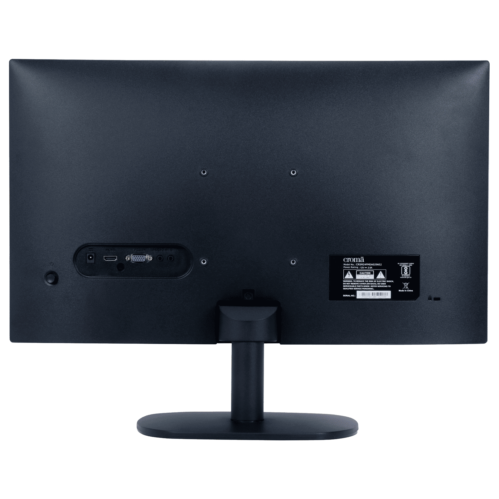 Croma 60.9 cm (24 inch) Full HD FFS Panel Thin Bezel Monitor with Dual Speakers Croma 60.9 cm (24 inch) Full HD FFS Panel Thin Bezel Monitor with Dual Speakers_5