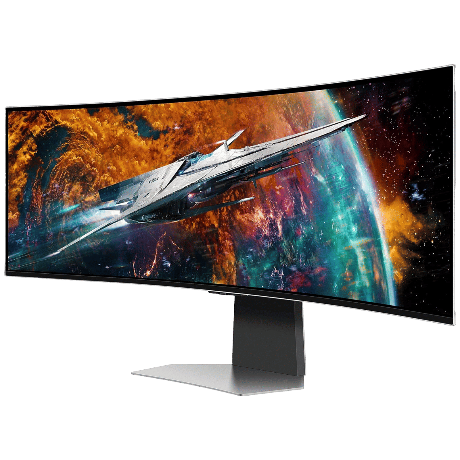 SAMSUNG Odyssey G9 124.46 cm (49 inch) QHD OLED Curved Gaming Monitor with AMD FreeSync Premium Pro_5