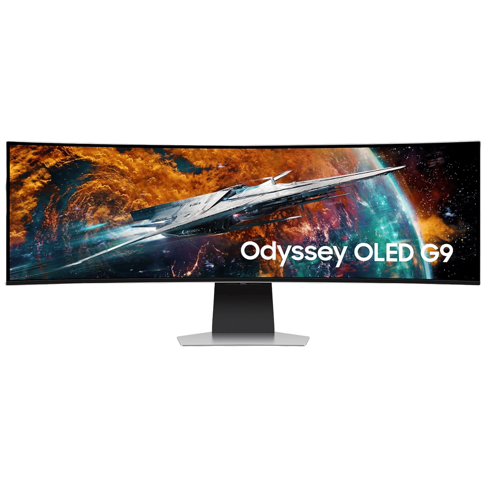 SAMSUNG Odyssey G9 124.46 cm (49 inch) QHD OLED Curved Gaming Monitor with AMD FreeSync Premium Pro_1