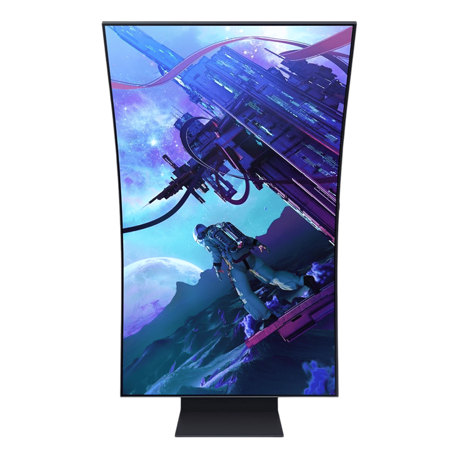 SAMSUNG Odyssey Ark 2 139.7 cm (55 inch) 4K Ultra HD OLED Curved Gaming Monitor with Eye Saver Mode SAMSUNG Odyssey Ark 2 139.7 cm (55 inch) 4K Ultra HD OLED Curved Gaming Monitor with Eye Saver Mode_13