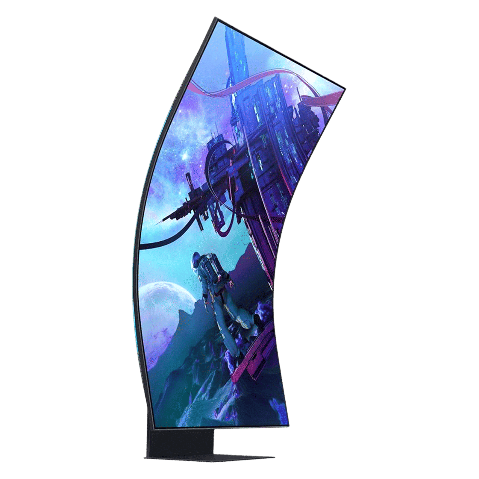 SAMSUNG Odyssey Ark 2 139.7 cm (55 inch) 4K Ultra HD OLED Curved Gaming Monitor with Eye Saver Mode SAMSUNG Odyssey Ark 2 139.7 cm (55 inch) 4K Ultra HD OLED Curved Gaming Monitor with Eye Saver Mode_19