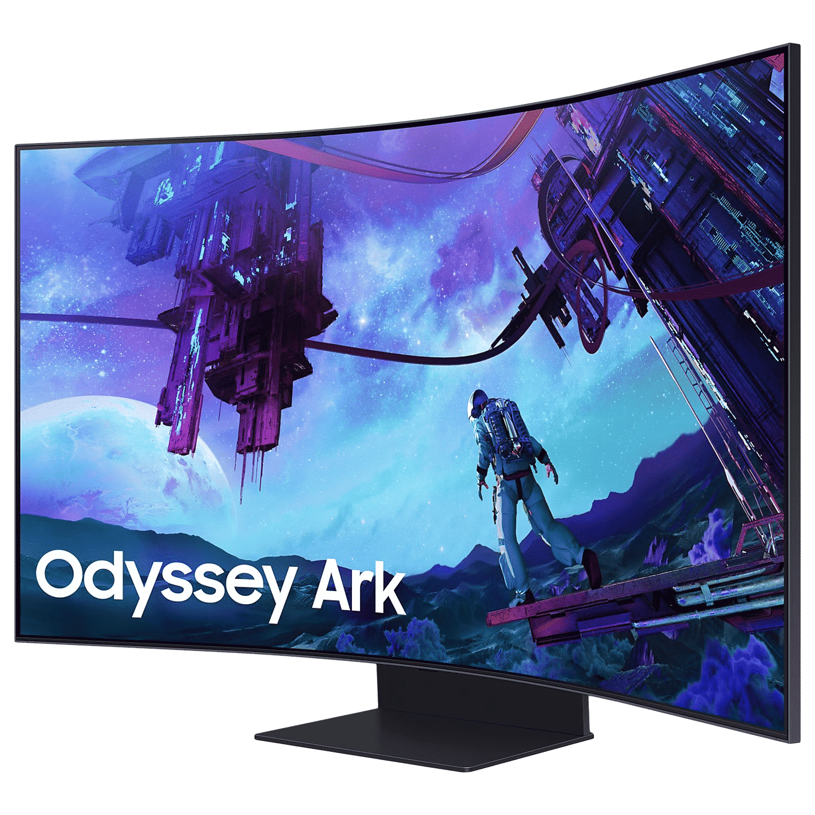 SAMSUNG Odyssey Ark 2 139.7 cm (55 inch) 4K Ultra HD OLED Curved Gaming Monitor with Eye Saver Mode SAMSUNG Odyssey Ark 2 139.7 cm (55 inch) 4K Ultra HD OLED Curved Gaming Monitor with Eye Saver Mode_6