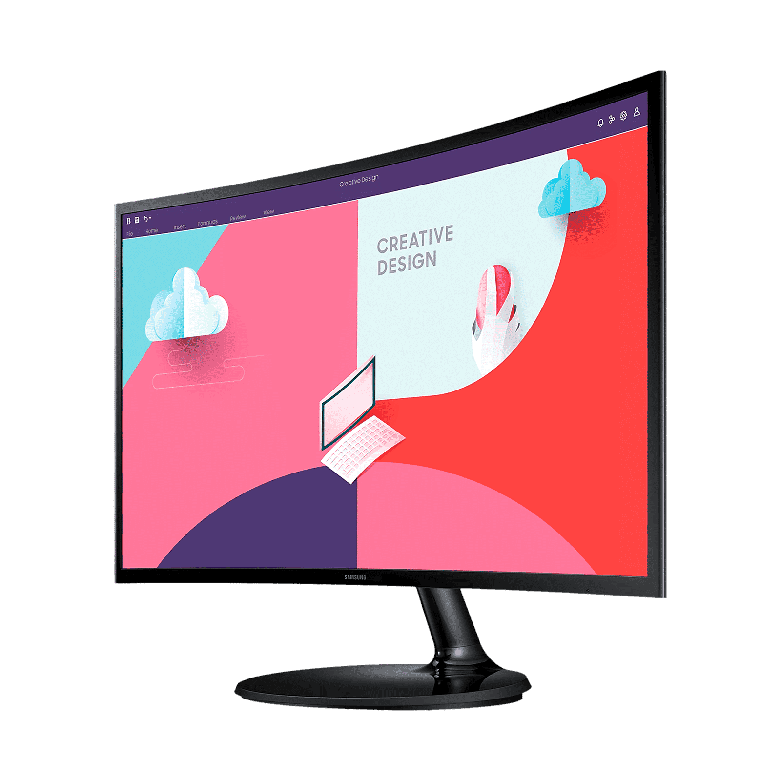 SAMSUNG Essential S3 68.5 cm (27 inch) Full HD VA Panel LCD Curved Gaming Monitor with Flicker Free Technology SAMSUNG Essential S3 68.5 cm (27 inch) Full HD VA Panel LCD Curved Gaming Monitor with Flicker Free Technology_5
