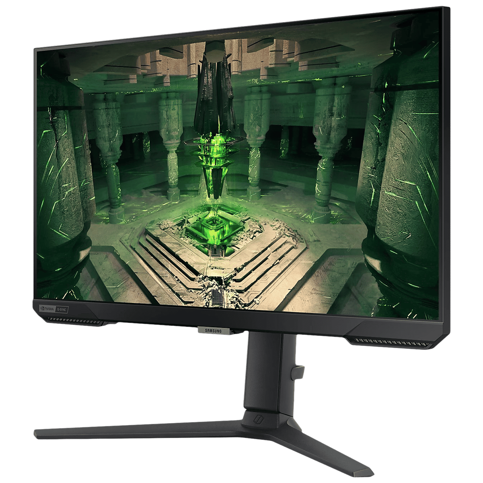 SAMSUNG Odyssey G4 63.5 cm (25 inch) Full HD IPS Panel Height Adjustable Gaming Monitor with AMD Free Sync Premium_5