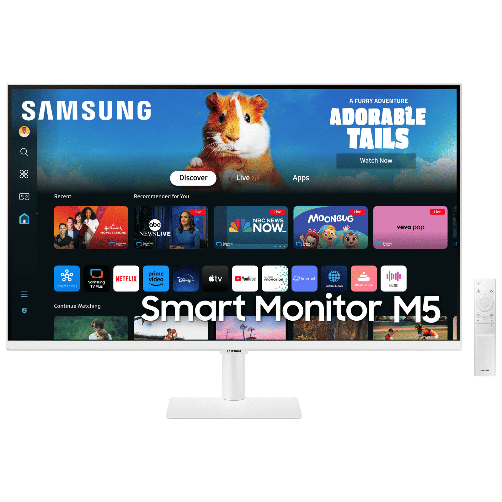 SAMSUNG Smart M5D 81.28 cm (32 inch) Full HD VA Panel IPS Monitor with 10W Inbuilt Speakers SAMSUNG Smart M5D 81.28 cm (32 inch) Full HD VA Panel IPS Monitor with 10W Inbuilt Speakers_1