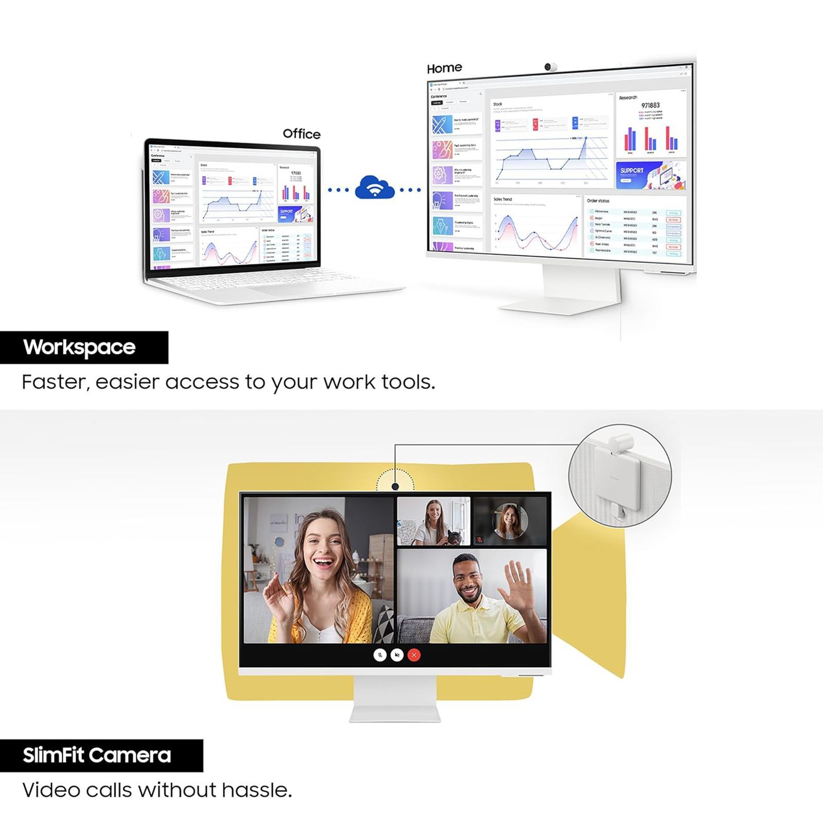 SAMSUNG Smart M8D 81.28 cm (32 inch) Ultra HD 4K VA Panel Monitor with 10W Inbuilt Speakers SAMSUNG Smart M8D 81.28 cm (32 inch) Ultra HD 4K VA Panel Monitor with 10W Inbuilt Speakers_6