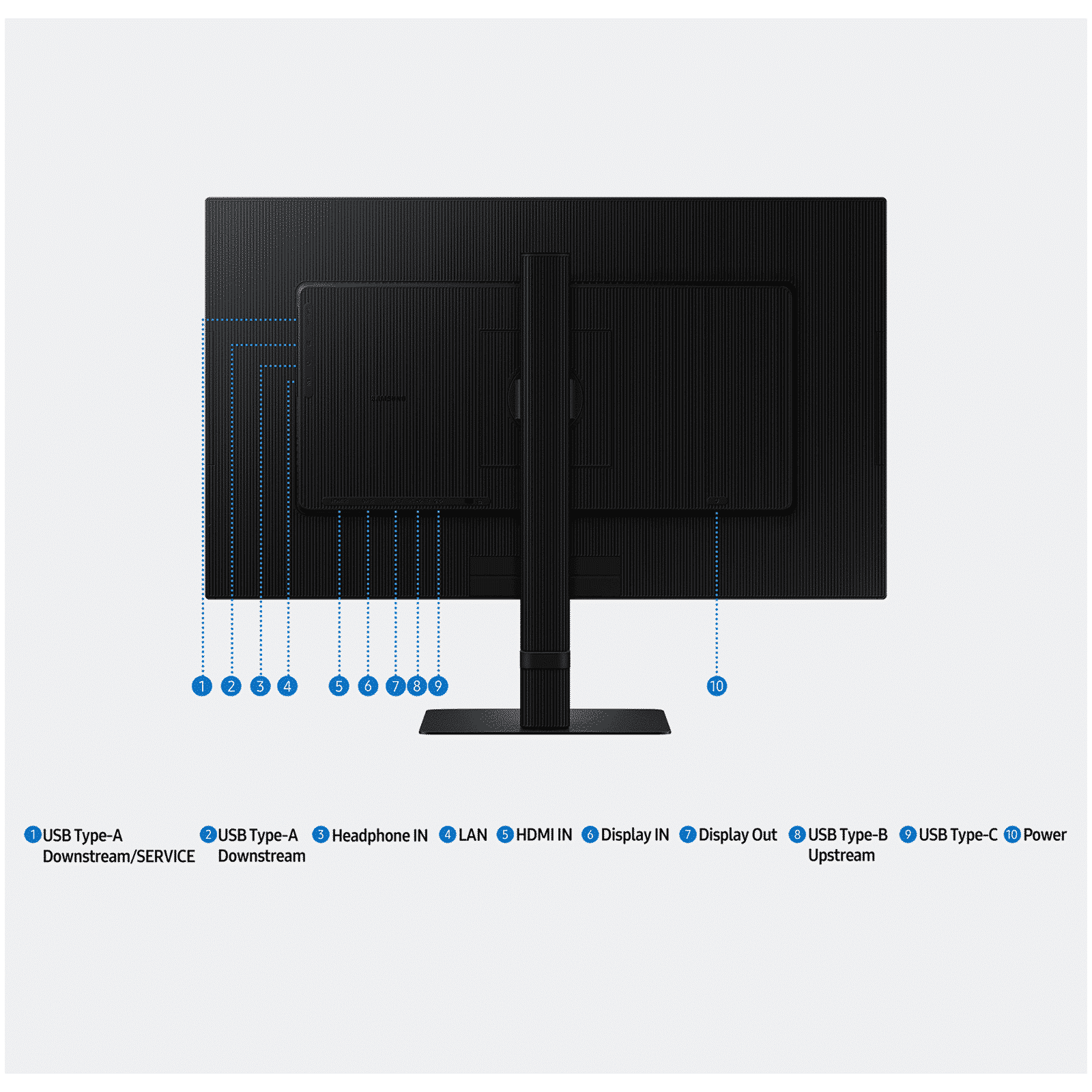 SAMSUNG ViewFinity S6 68.47 cm (27 inch) QHD IPS Panel Height Adjustable Monitor with In-built Speakers_14