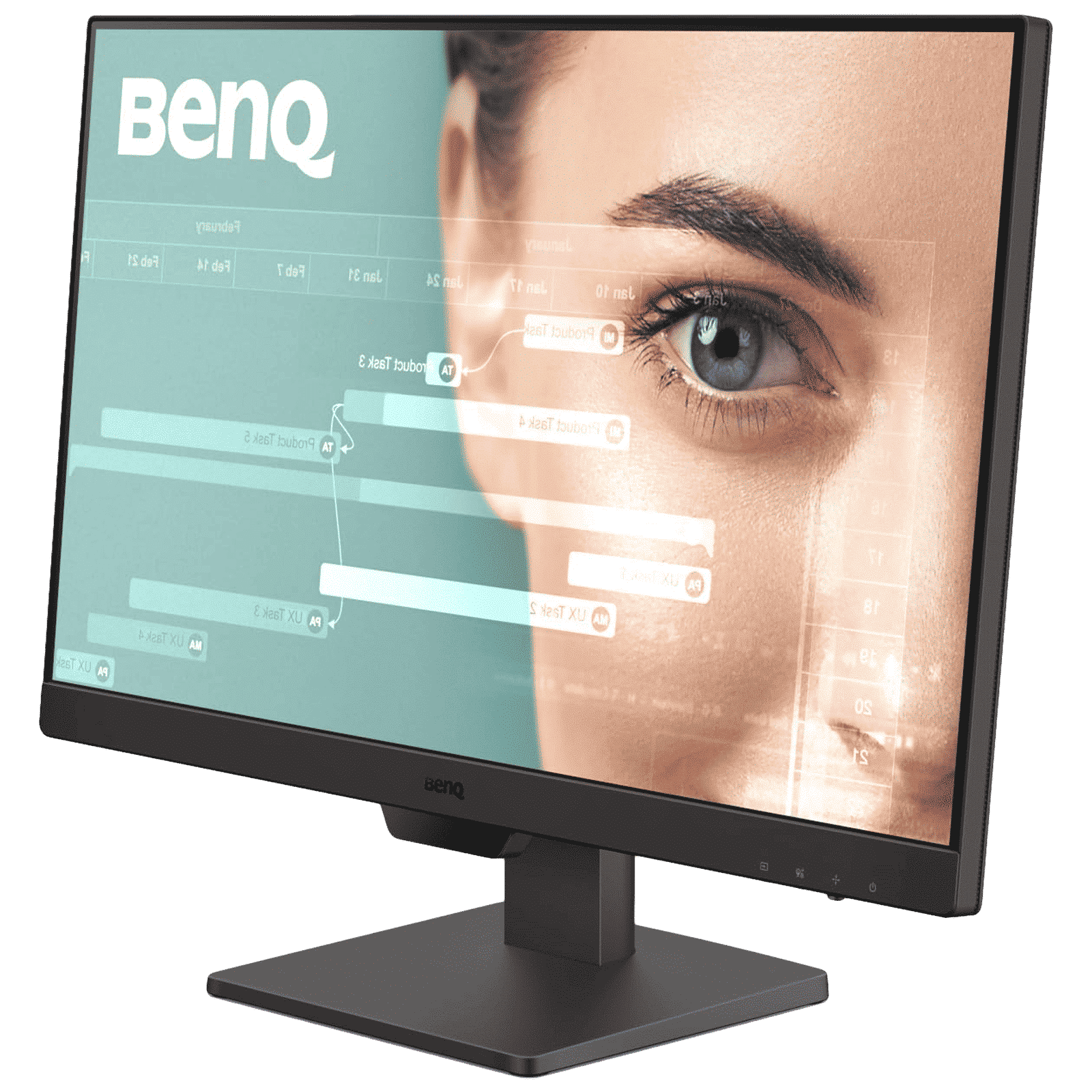 BenQ GW2490 60.45 cm (23.8 inch) Full HD IPS Panel LED-Backlit Bezel-Less Gaming Monitor with Flicker-free Technology_4