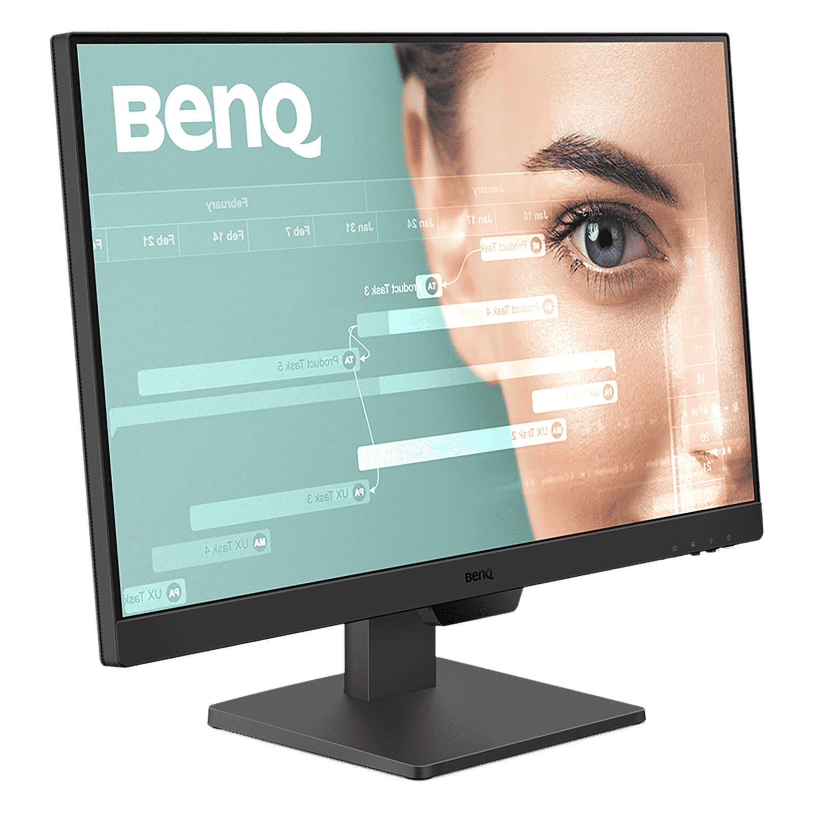 BenQ GW2490 60.45 cm (23.8 inch) Full HD IPS Panel LED-Backlit Bezel-Less Gaming Monitor with Flicker-free Technology_5