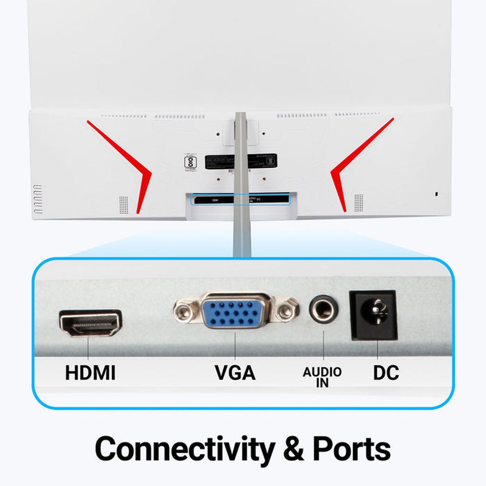 ZEBRONICS MT94 80 cm (32 inch) Full HD LED Ultra Slim Curved Gaming Monitor with Built-in Speaker ZEBRONICS MT94 80 cm (32 inch) Full HD LED Ultra Slim Curved Gaming Monitor with Built-in Speaker_5