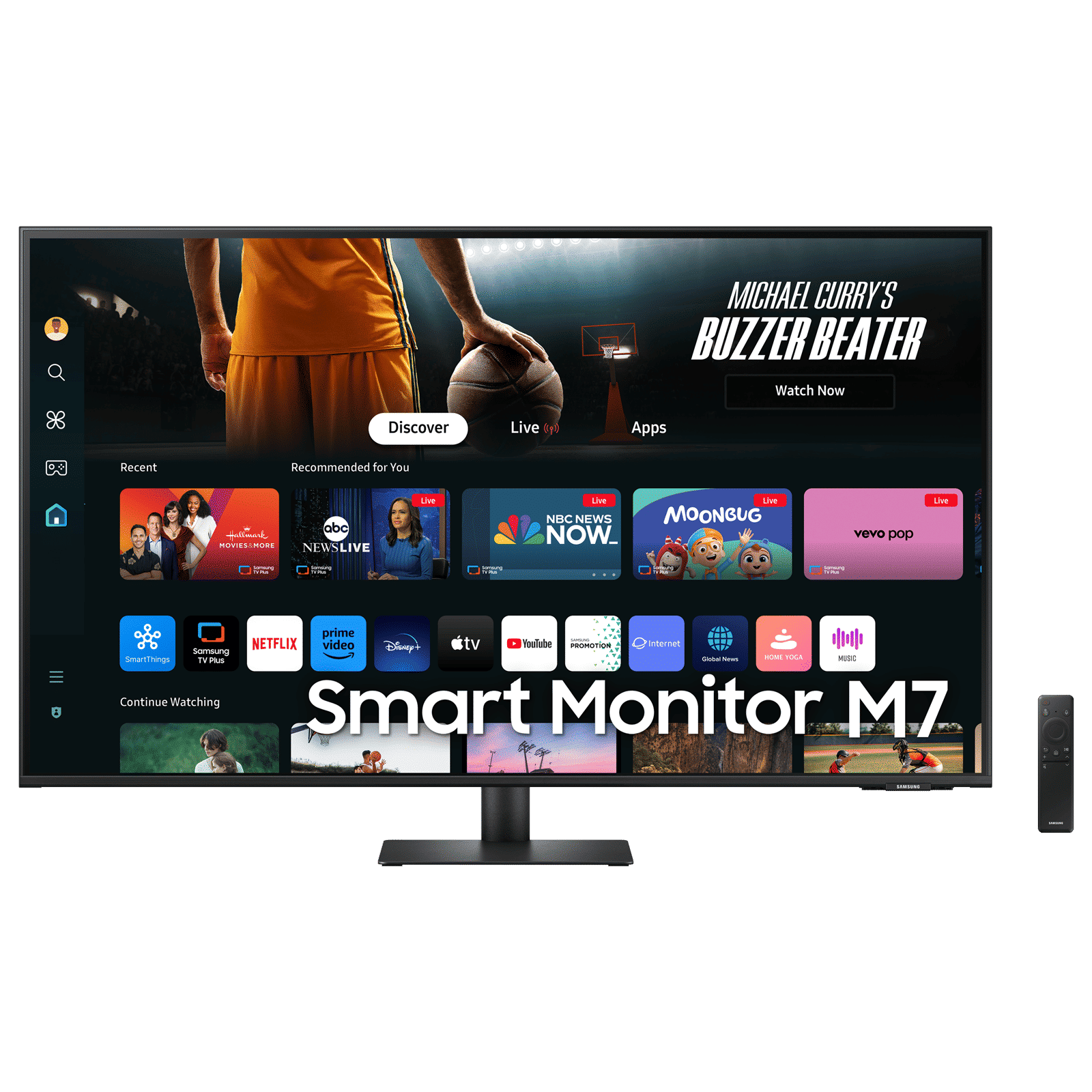 SAMSUNG Smart M7D 108 cm (43 inch) Ultra HD 4K VA Panel LED-Backlit Gaming Monitor with Adaptive Picture_1