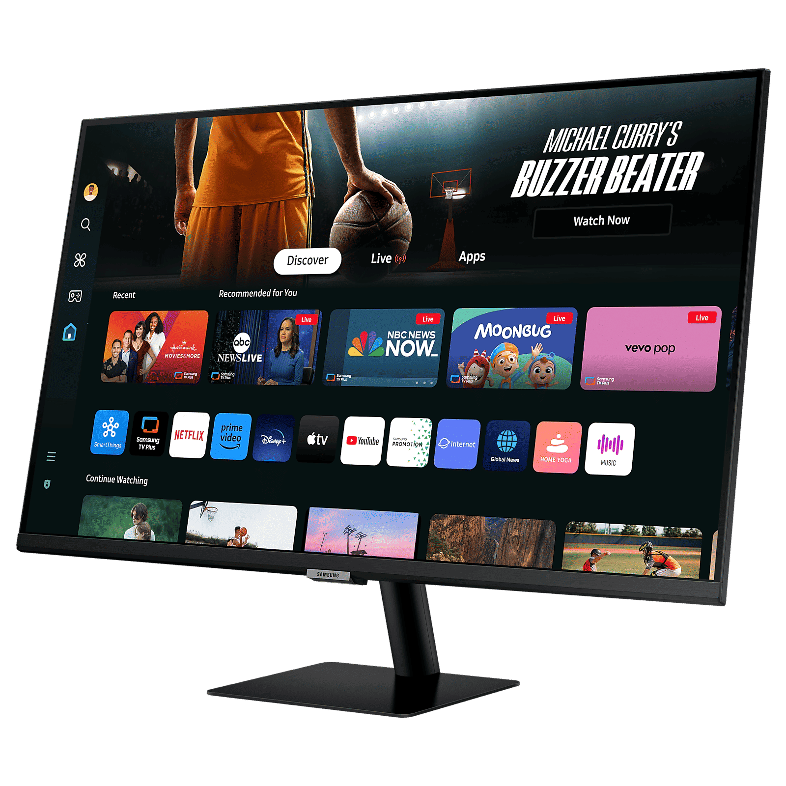 SAMSUNG M7 80 cm (32 inch) Ultra HD 4K VA Panel LED Gaming Monitor with Far Field Voice Interaction_6