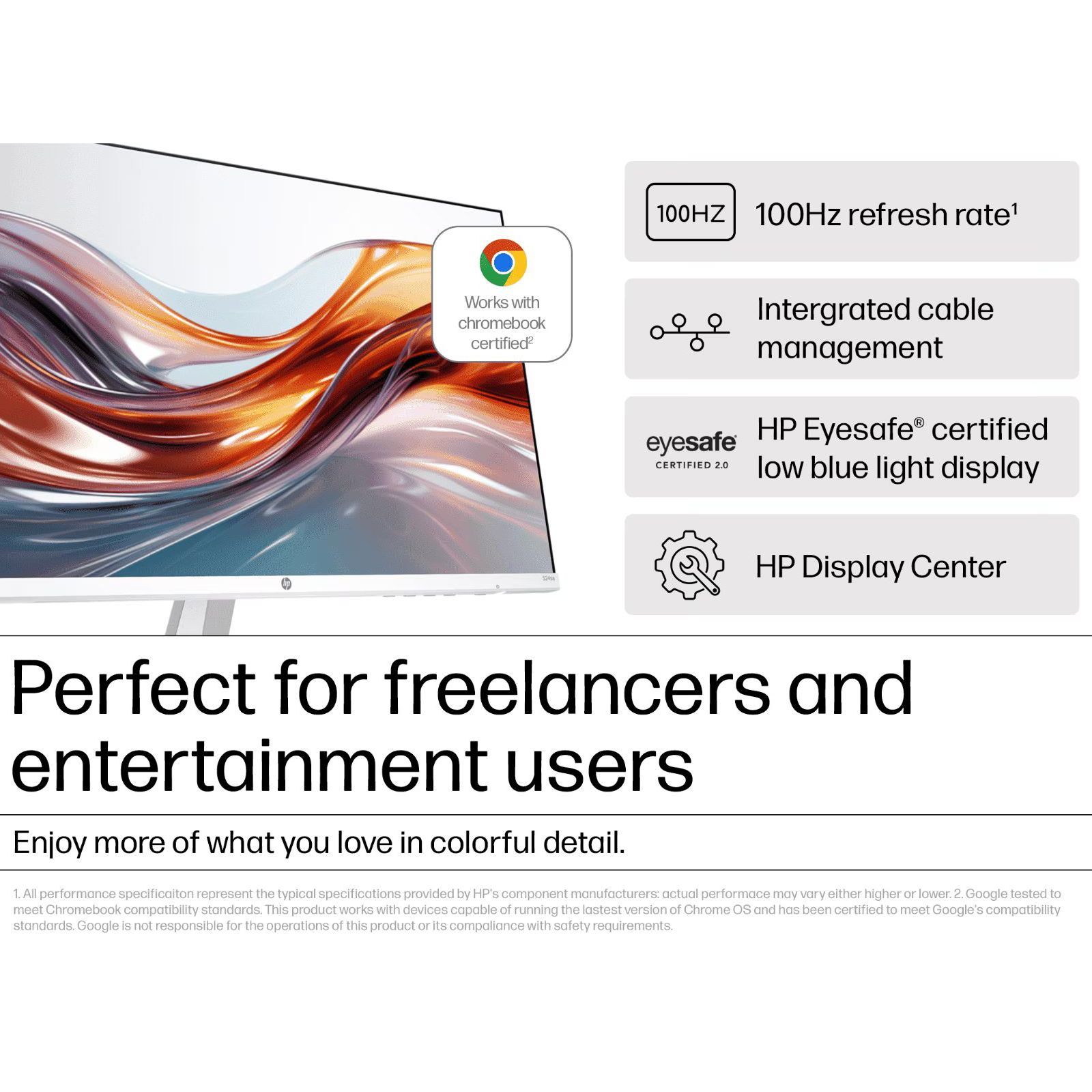 HP Series 5 60.45 cm (23.8 inch) Full HD IPS Panel LED Monitor with Inbuilt Speakers_8