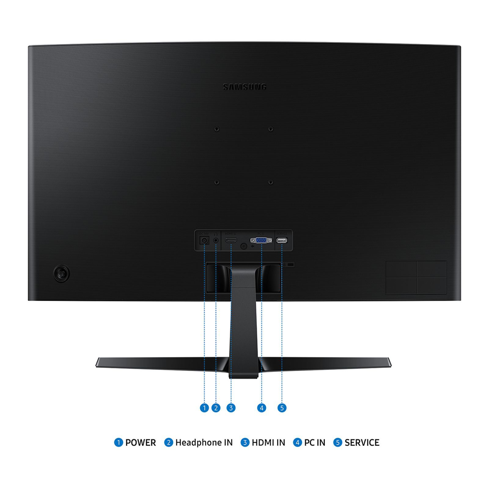  SAMSUNG Essential S3 60.96 cm (24 inch) Full HD VA Panel Curved Gaming Monitor with Eye Saver Mode_7