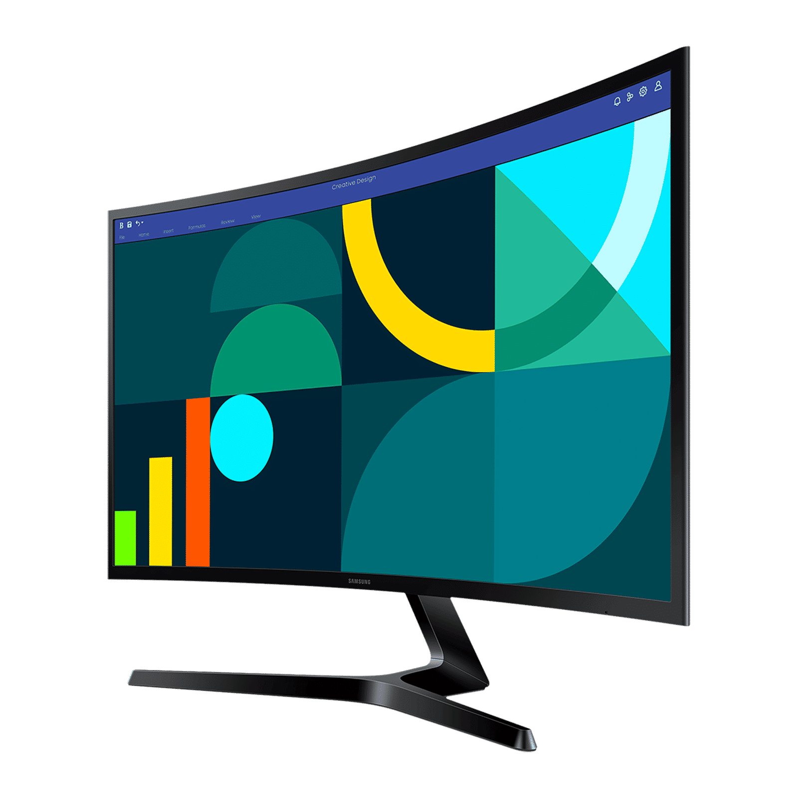  SAMSUNG Essential S3 60.96 cm (24 inch) Full HD VA Panel Curved Gaming Monitor with Eye Saver Mode_5