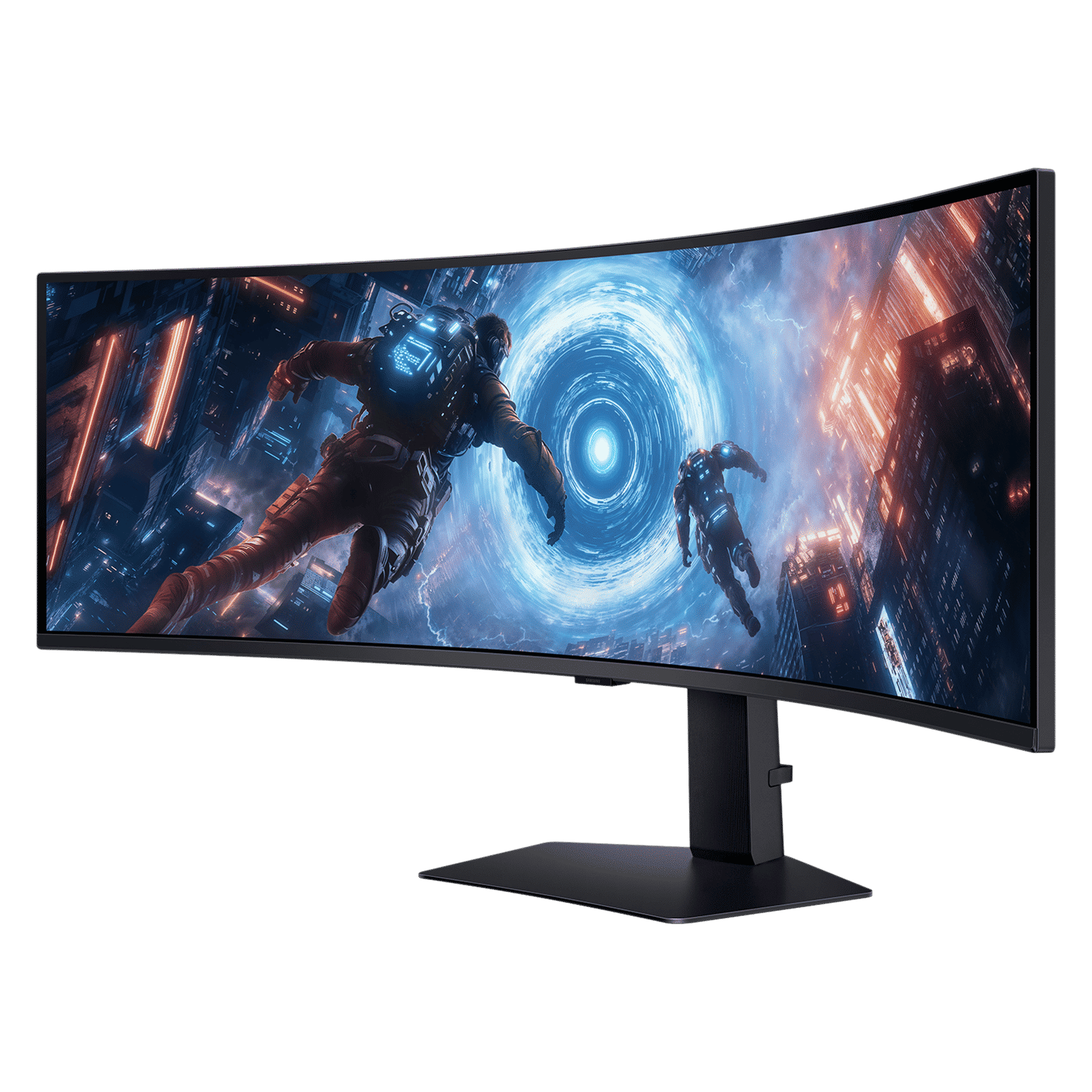 SAMSUNG Odyssey G9 124 cm (49 inch) DQHD VA Panel LED Backlit Curved Height Adjustable Gaming Monitor with AMD FreeSync Premium Pro SAMSUNG Odyssey G9 124 cm (49 inch) DQHD VA Panel LED Backlit Curved Height Adjustable Gaming Monitor with AMD FreeSync Premium Pro_3