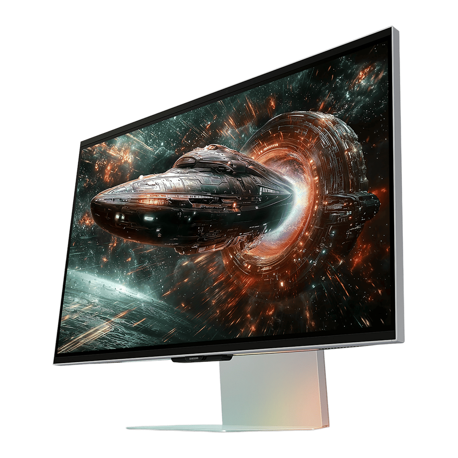 SAMSUNG Odyssey G9 68.58 cm (27 inch) 4K Ultra HD IPS Panel Height Adjustable Gaming Monitor with Freesync Premium_11
